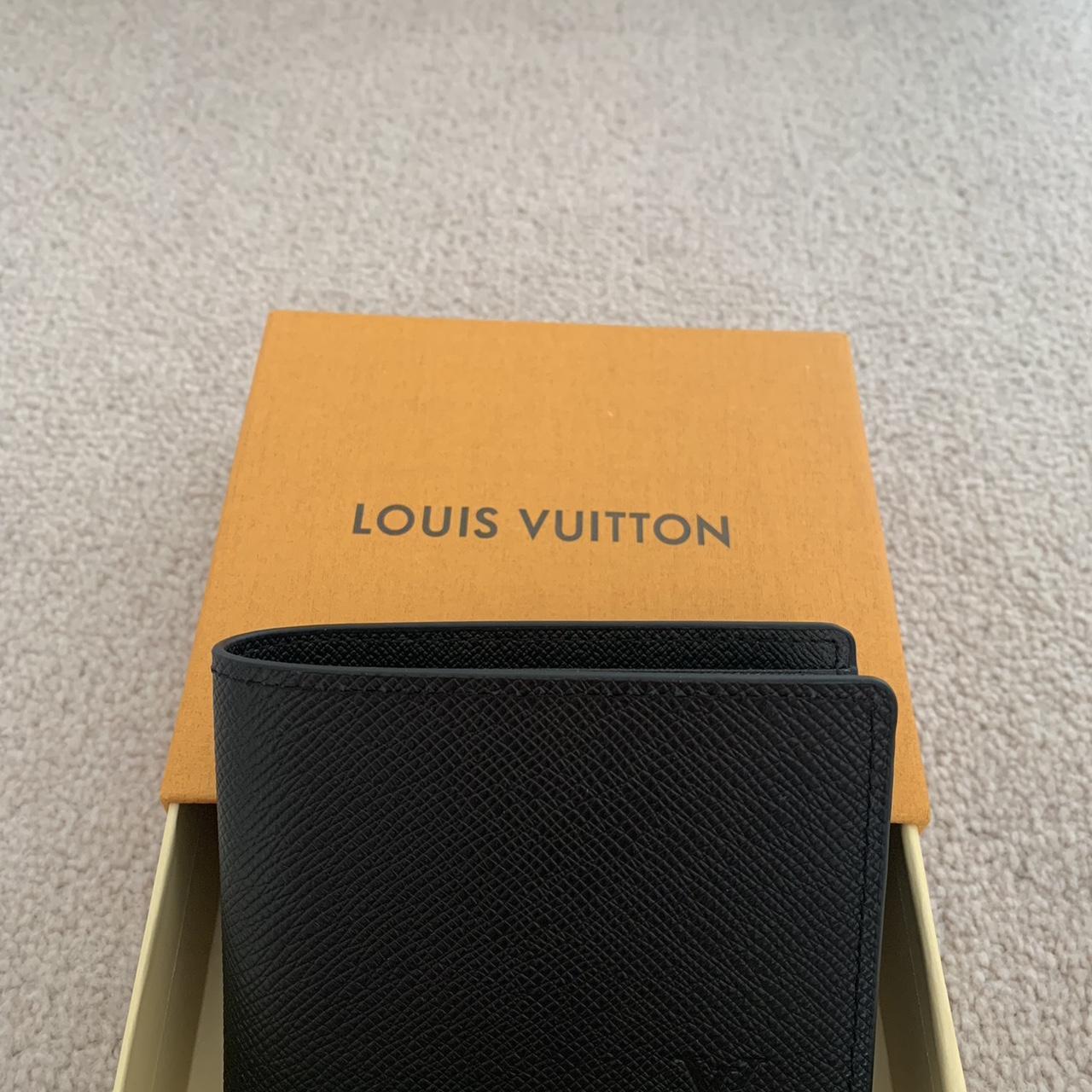 AUTHENTIC Louis Vuitton mens wallet. Extra fold for - Depop