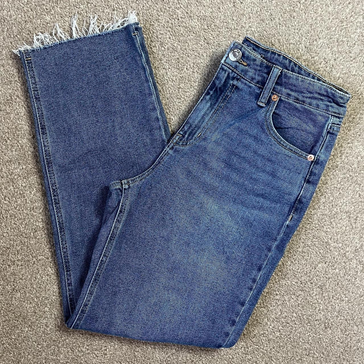 Wild Fable Women's Blue Jeans | Depop