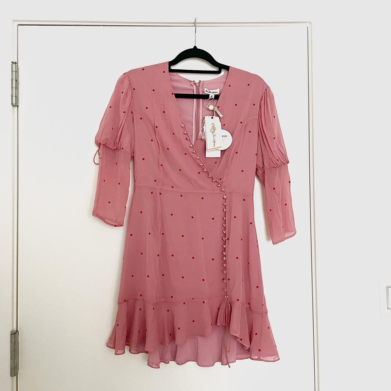 For love and lemons rosie button hot sale mini dress