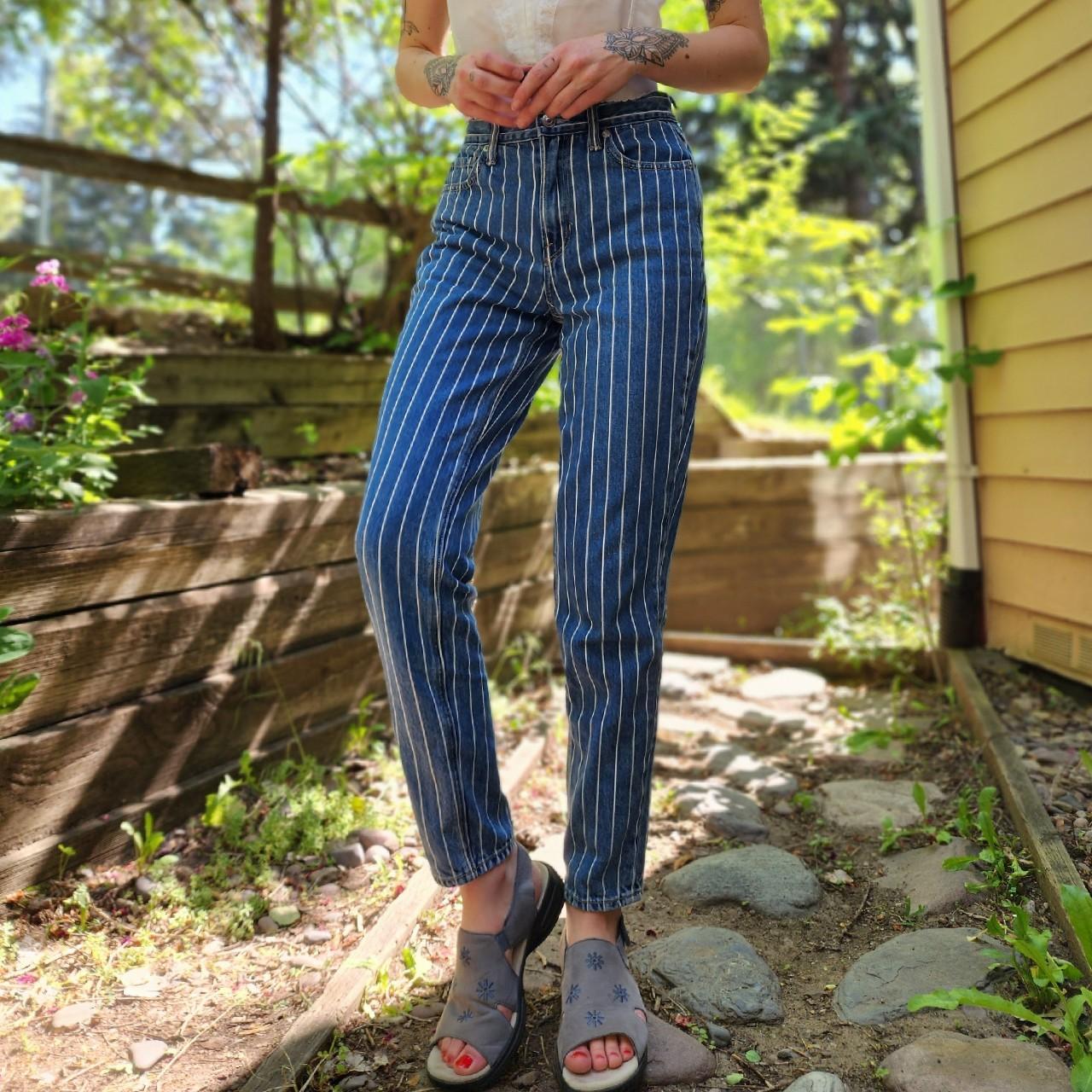 American eagle 2024 striped pants