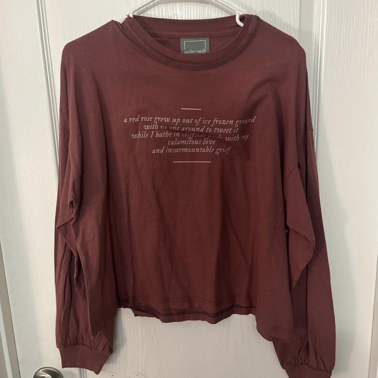 taylor swift folklore long sleeve shirt the