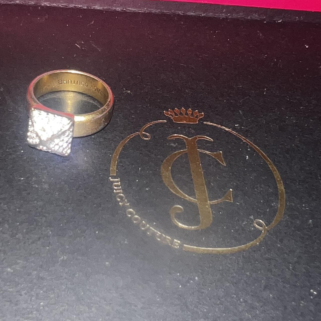 Juicy Couture ring ! Juicy Couture jewelry! Gold - Depop