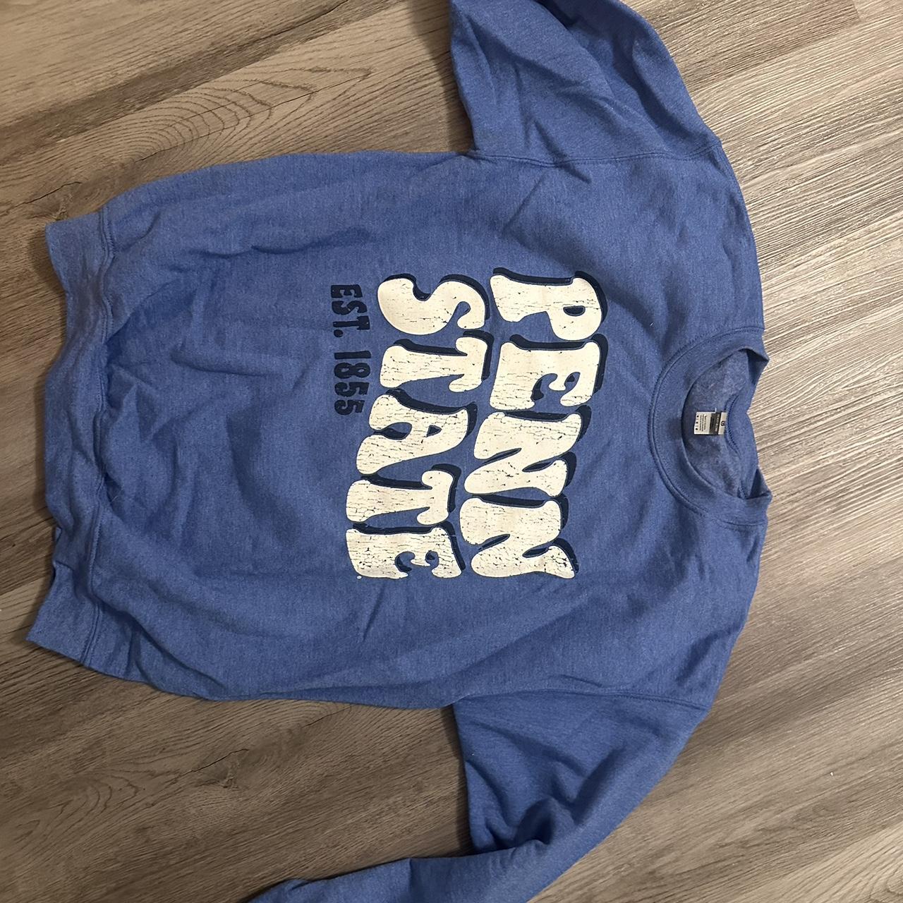 penn state crew neck nike