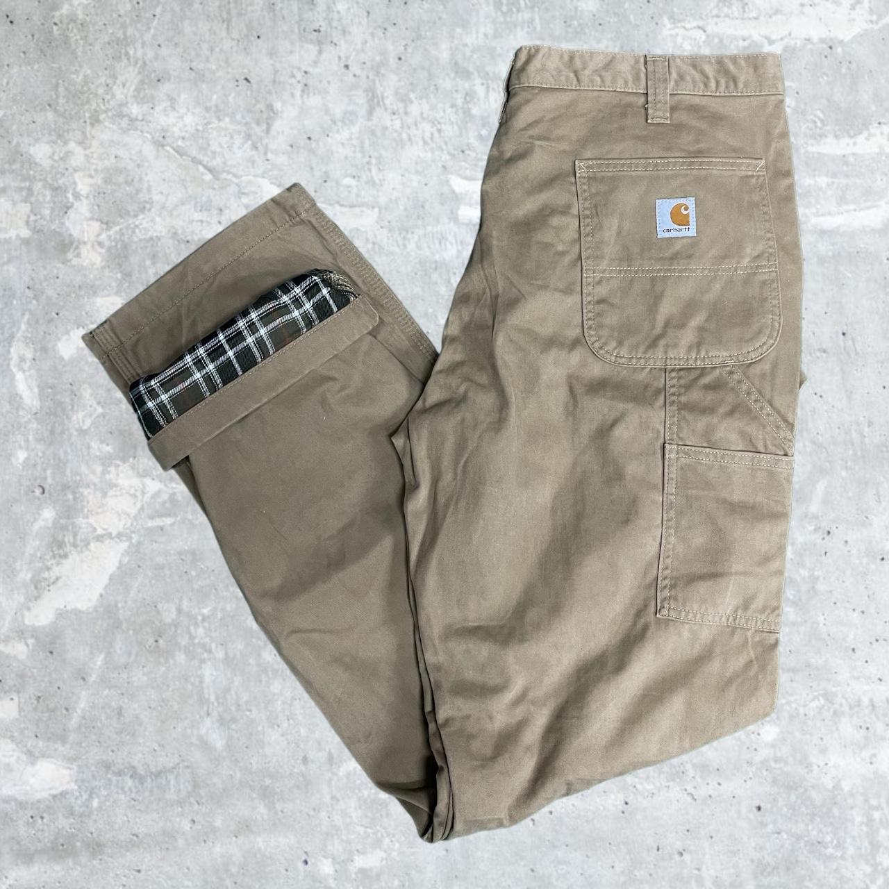 Vintage Carhartt Insulated Carpenter Pants in a Size... - Depop