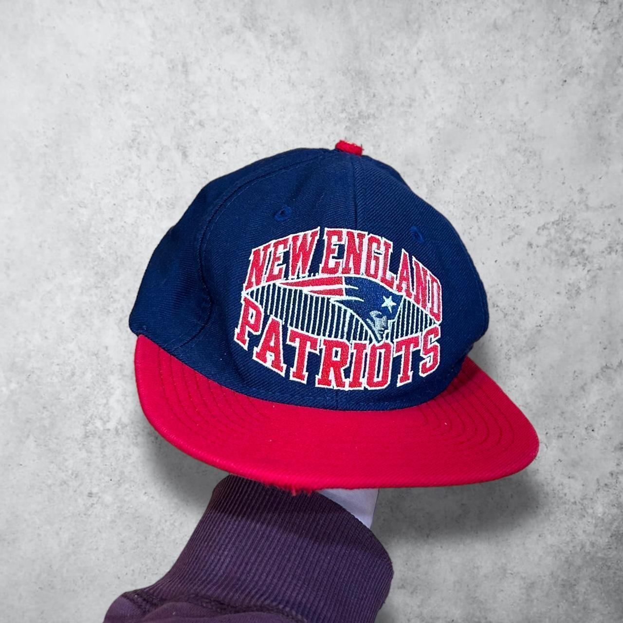 Vintage New England Patriots snapback hat with New - Depop