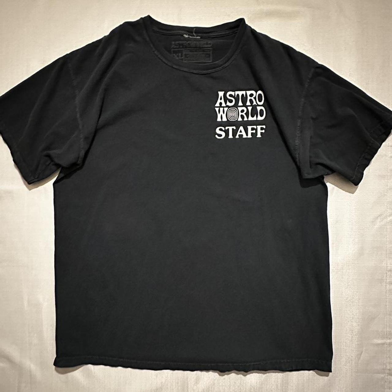 astroworld staff shirt