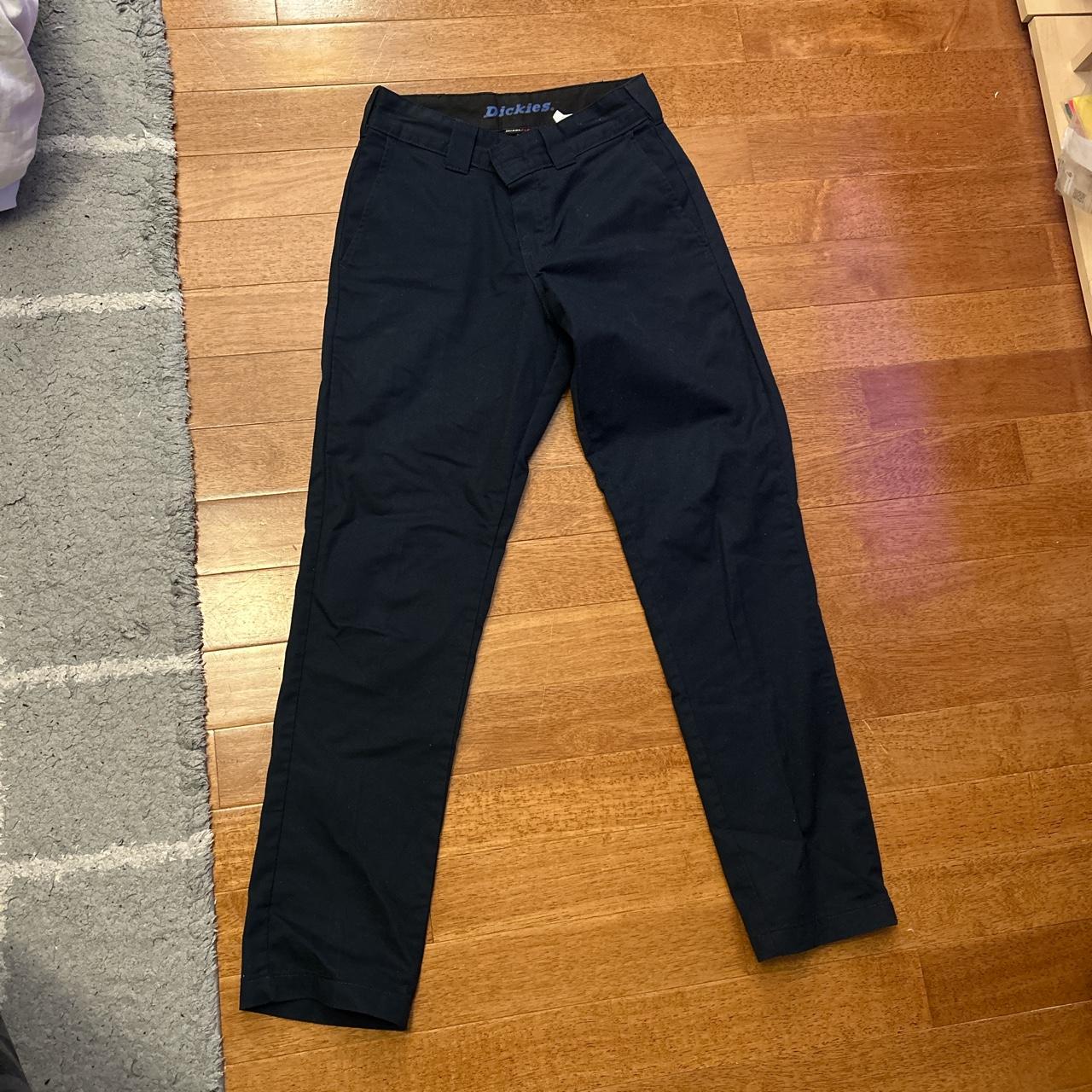 Dickies Slim Straight Flex Pants - Navy Blue - navy-blue | 31 | 34