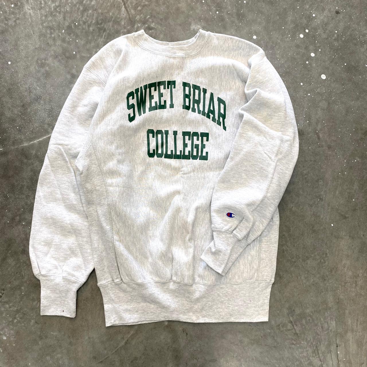 VTG 90s Sweet Briar College Champion Reverse Weave... - Depop