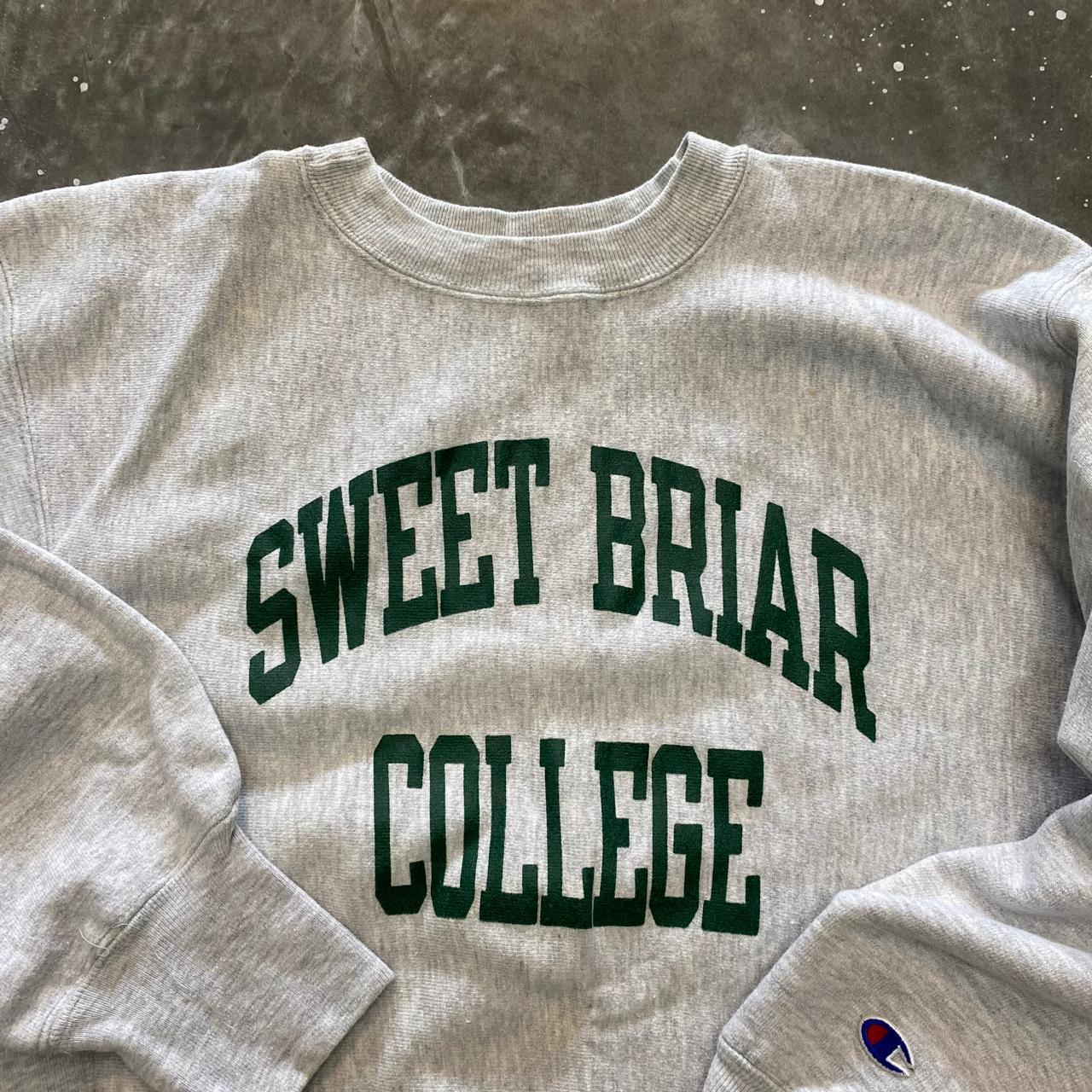 VTG 90s Sweet Briar College Champion Reverse Weave... - Depop