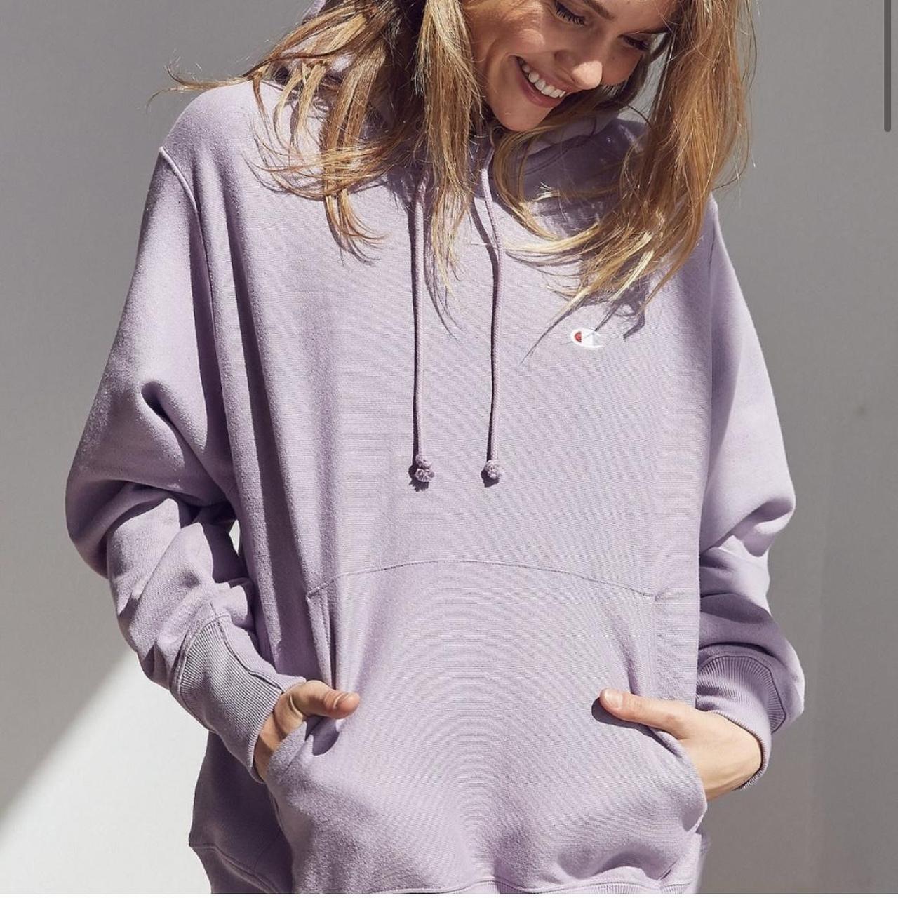 Purple champion hoodie urban outfitters online