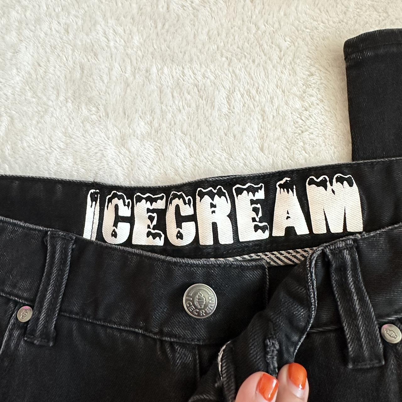 Ice Cream Men's Black Jeans Depop