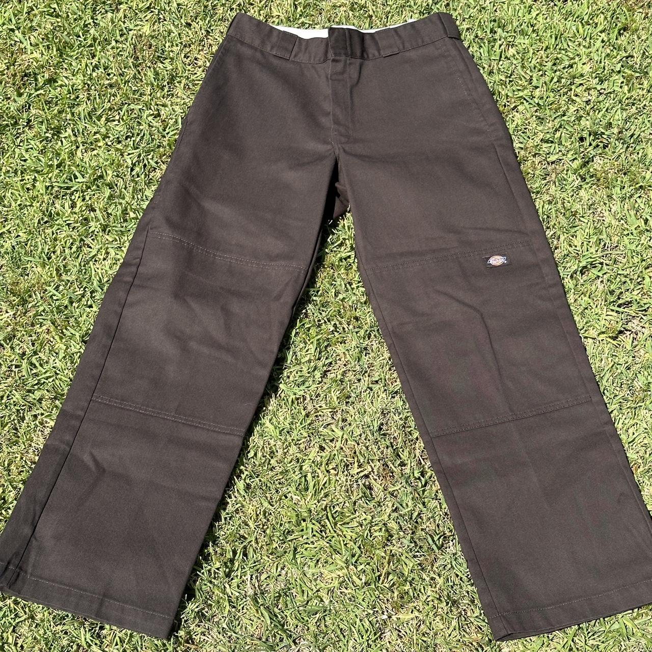 DICKIES LOOSE FIT DOUBLE KNEE PANTS 30x30 LIGHTLY... - Depop