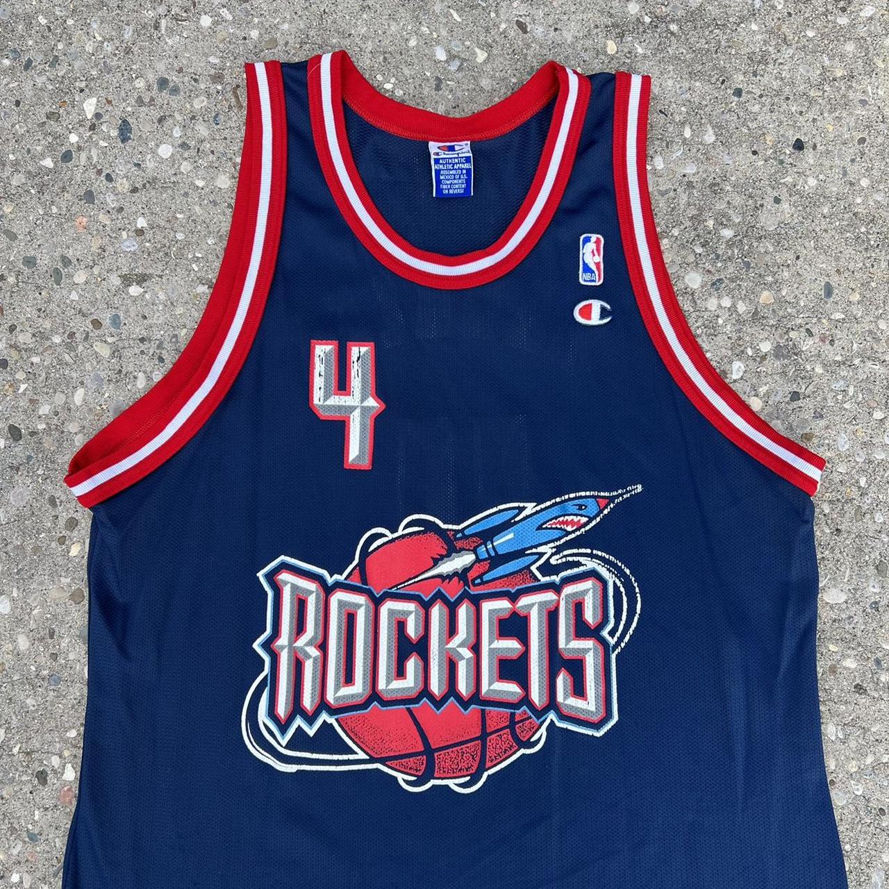 Vintage 90s Champion Houston Rockets Charles Barkley 4 