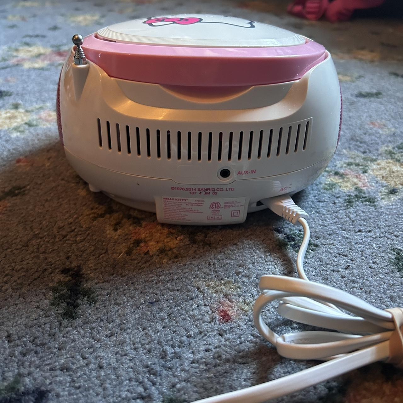 SANRIO 2001 popular HELLO KITTY RADIO/ CD Player