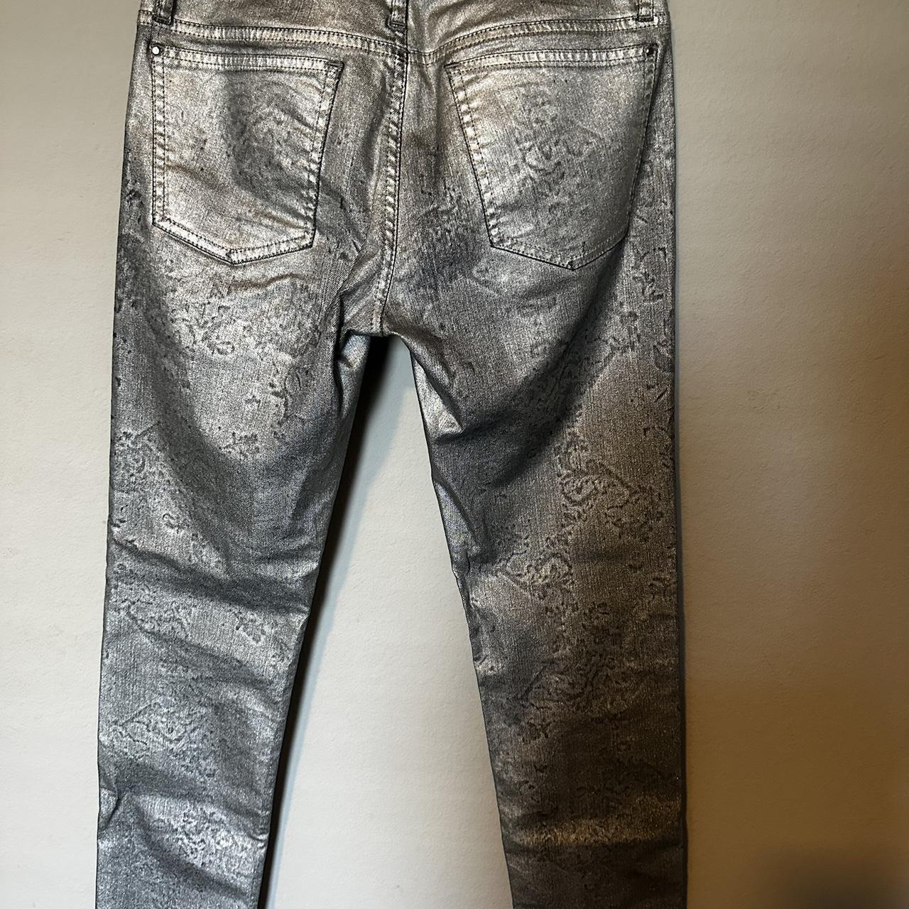 Faith Connexion Women's Silver Trousers (2)