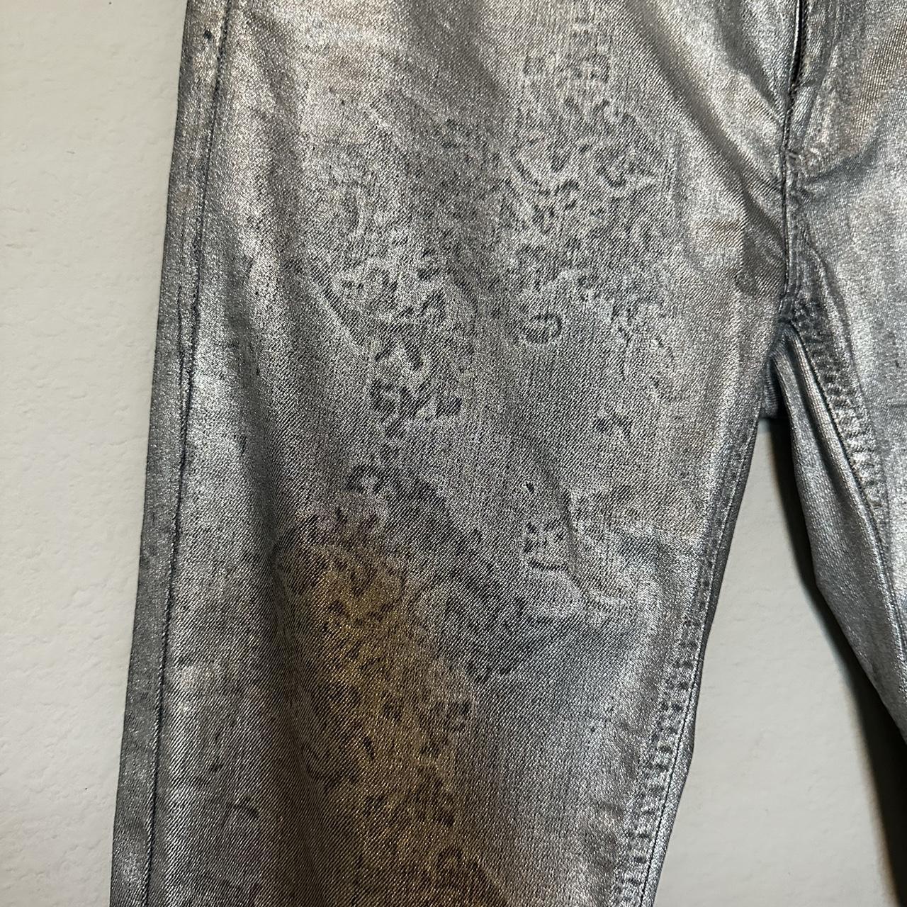 Faith Connexion Women's Silver Trousers (3)