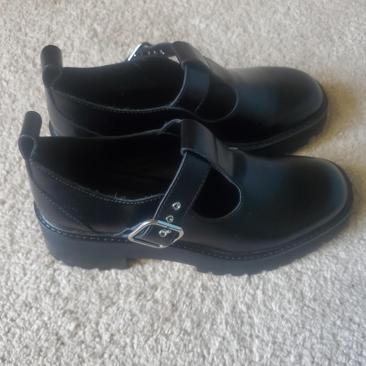 Zara Women's Black Colored Platform Mary Jane