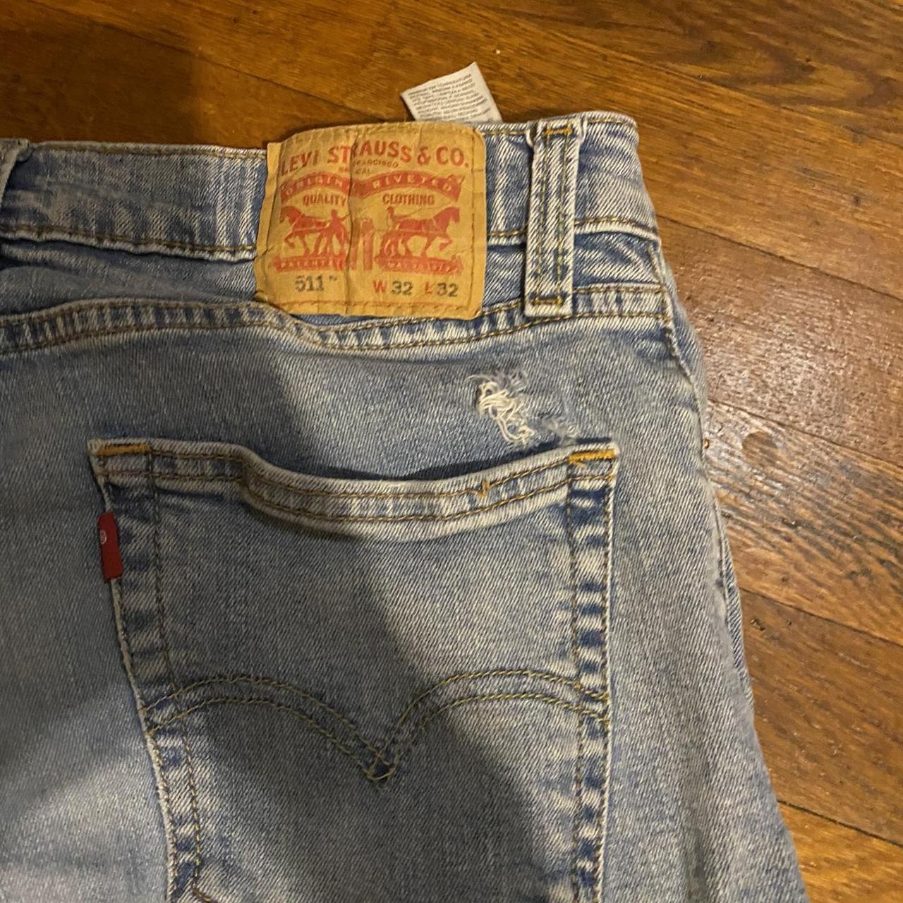 Levi's Men's Blue Jeans | Depop