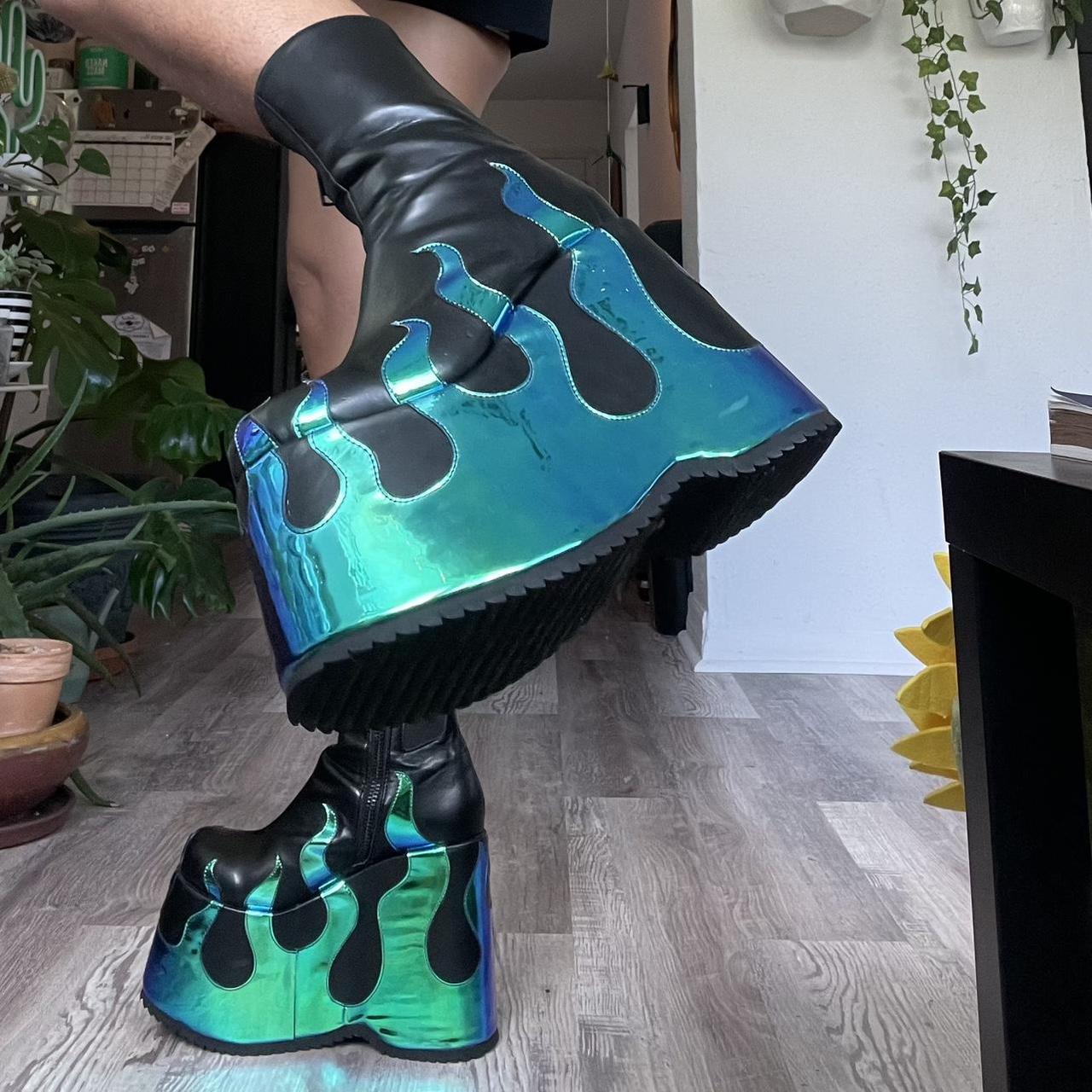 Club Exx Women's multi Boots Depop
