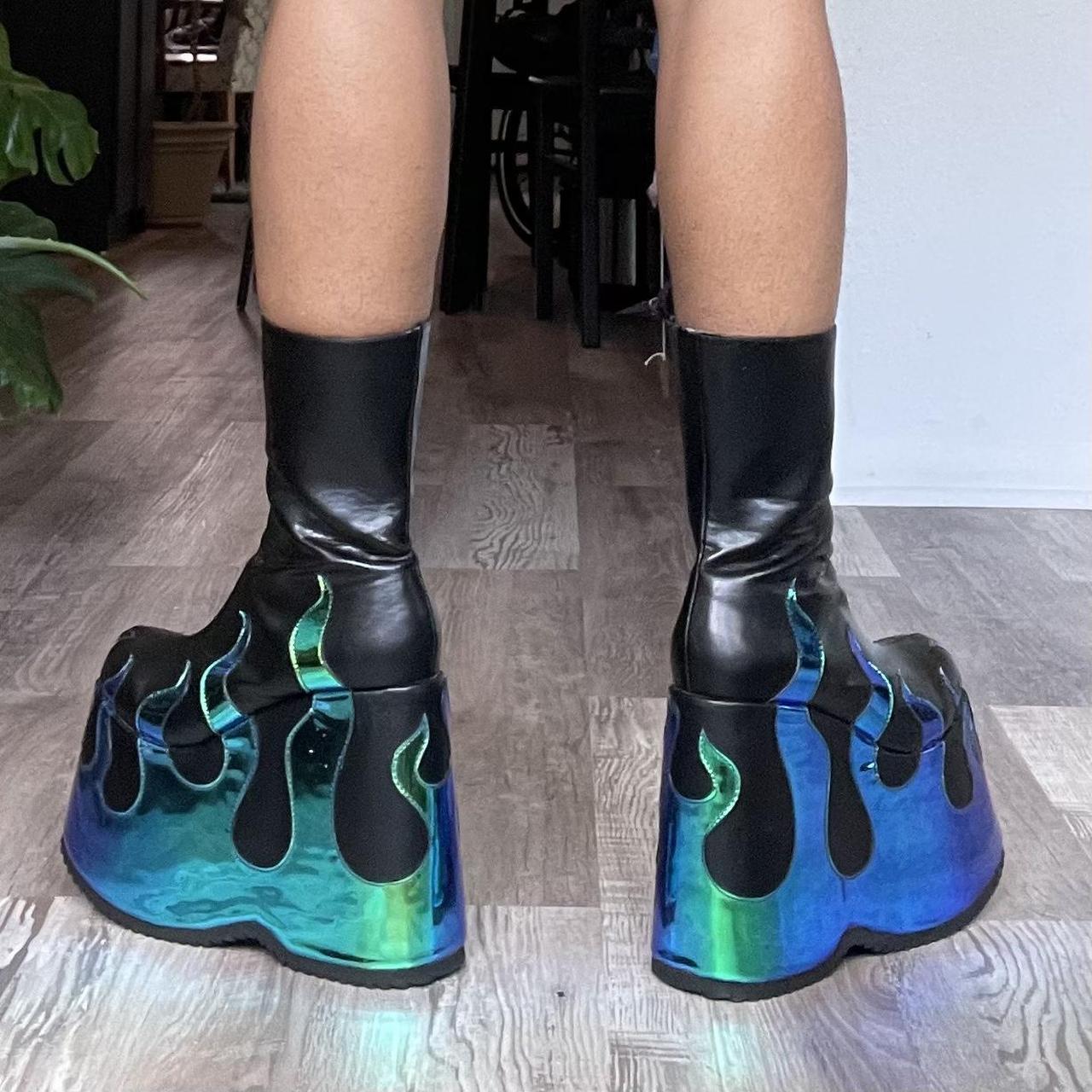 Club Exx Women's multi Boots Depop