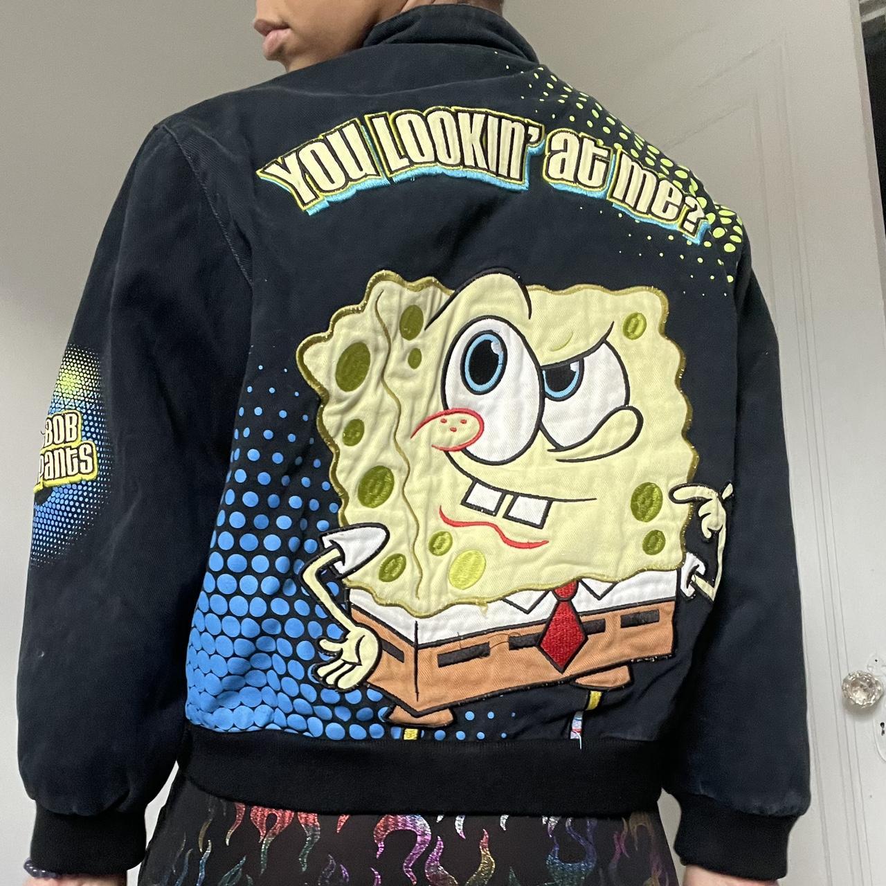 SpongeBob SquarePants Bomber Jacket, XS/S, When I