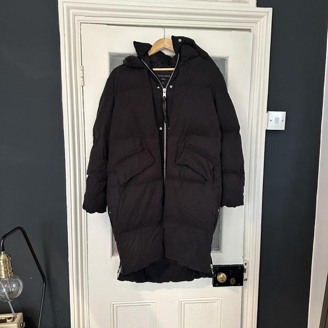 AllSaints Ester Parka Puffer Coat (so warm and cosy... - Depop