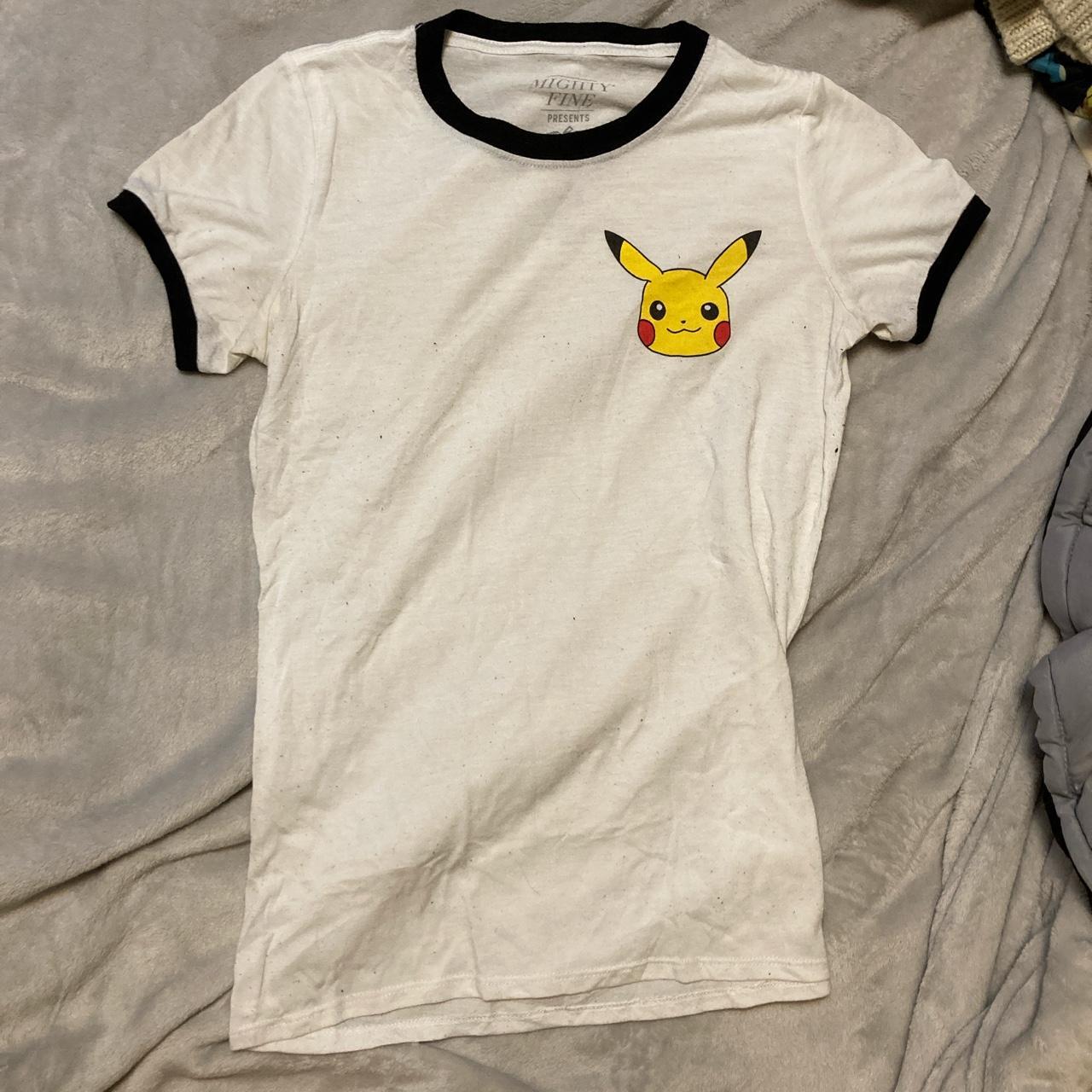 Small mighty fine Pikachu shirt Slight pilling -... - Depop