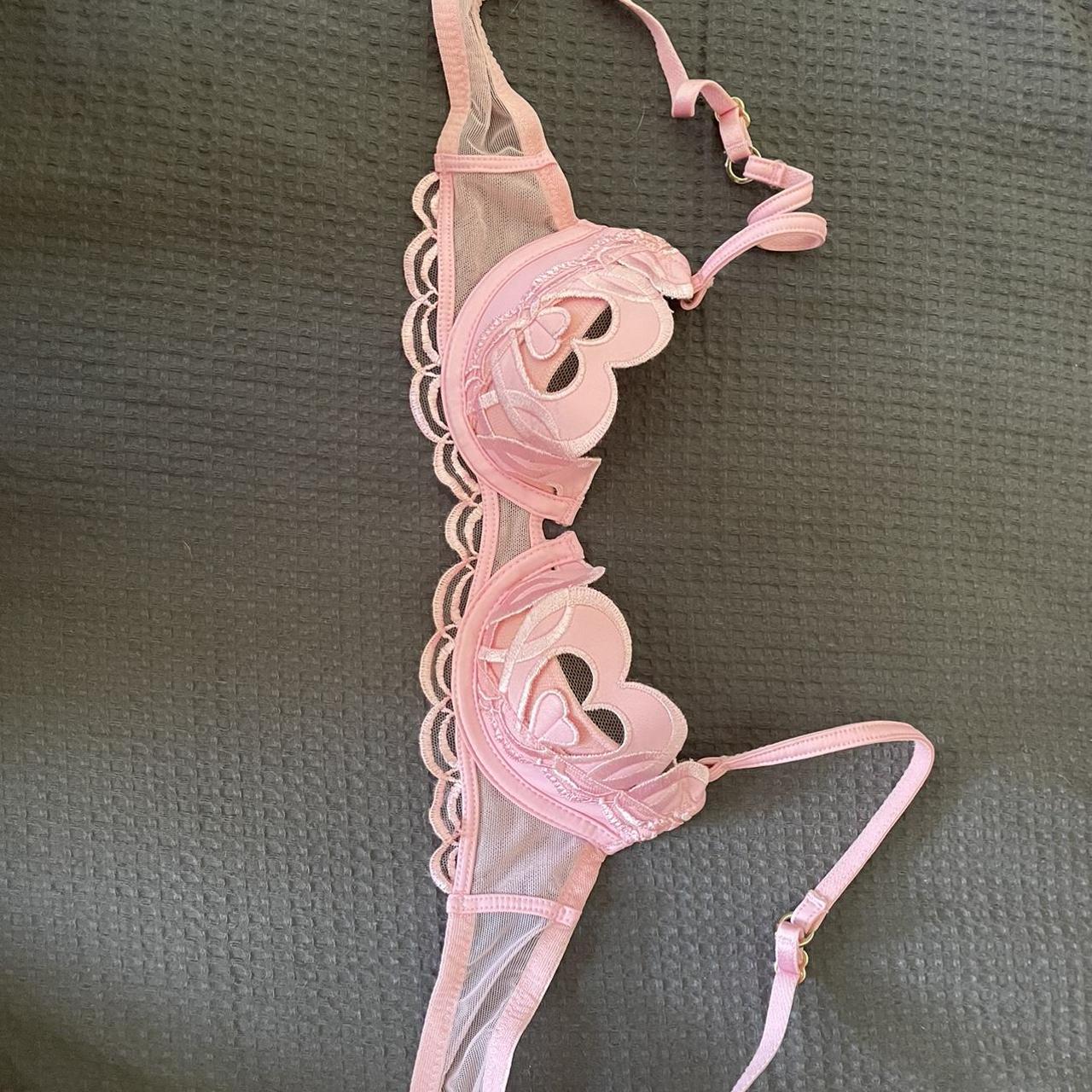 Honey birdette heart baby pink 8 A (Aus) Only worn... Depop