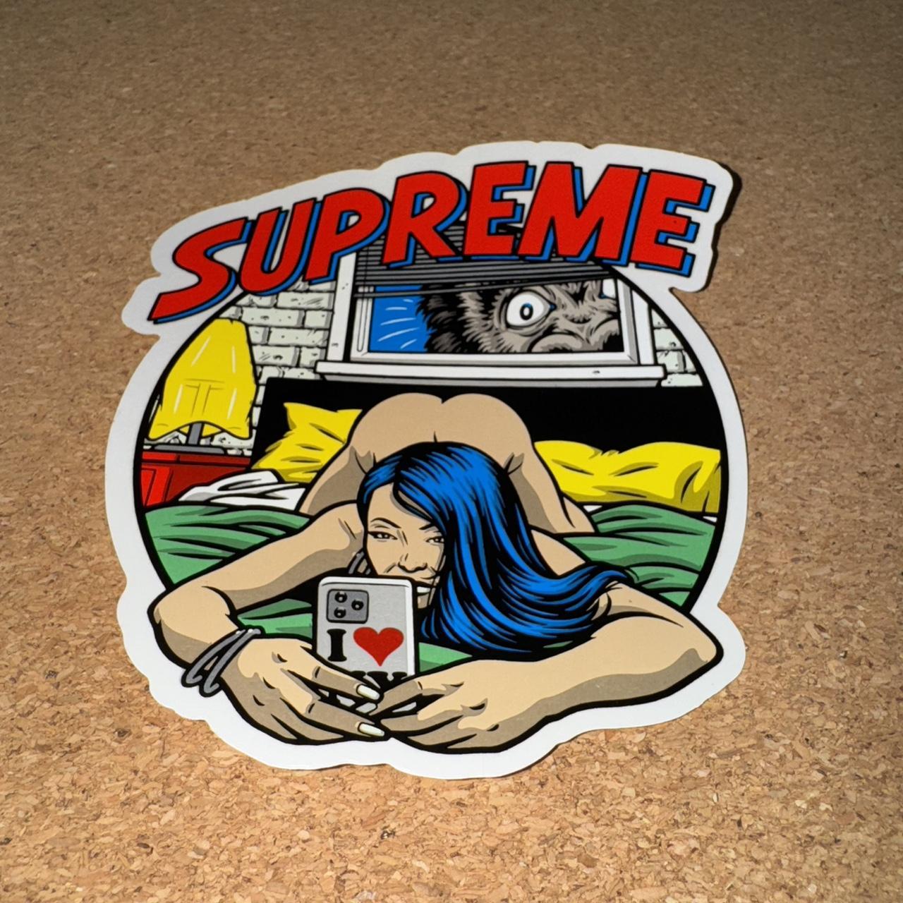 スケートボード SUPREME KATE MOSS STICKER Supreme Kate Moss sticker. Brand new. Shipped via | Depop