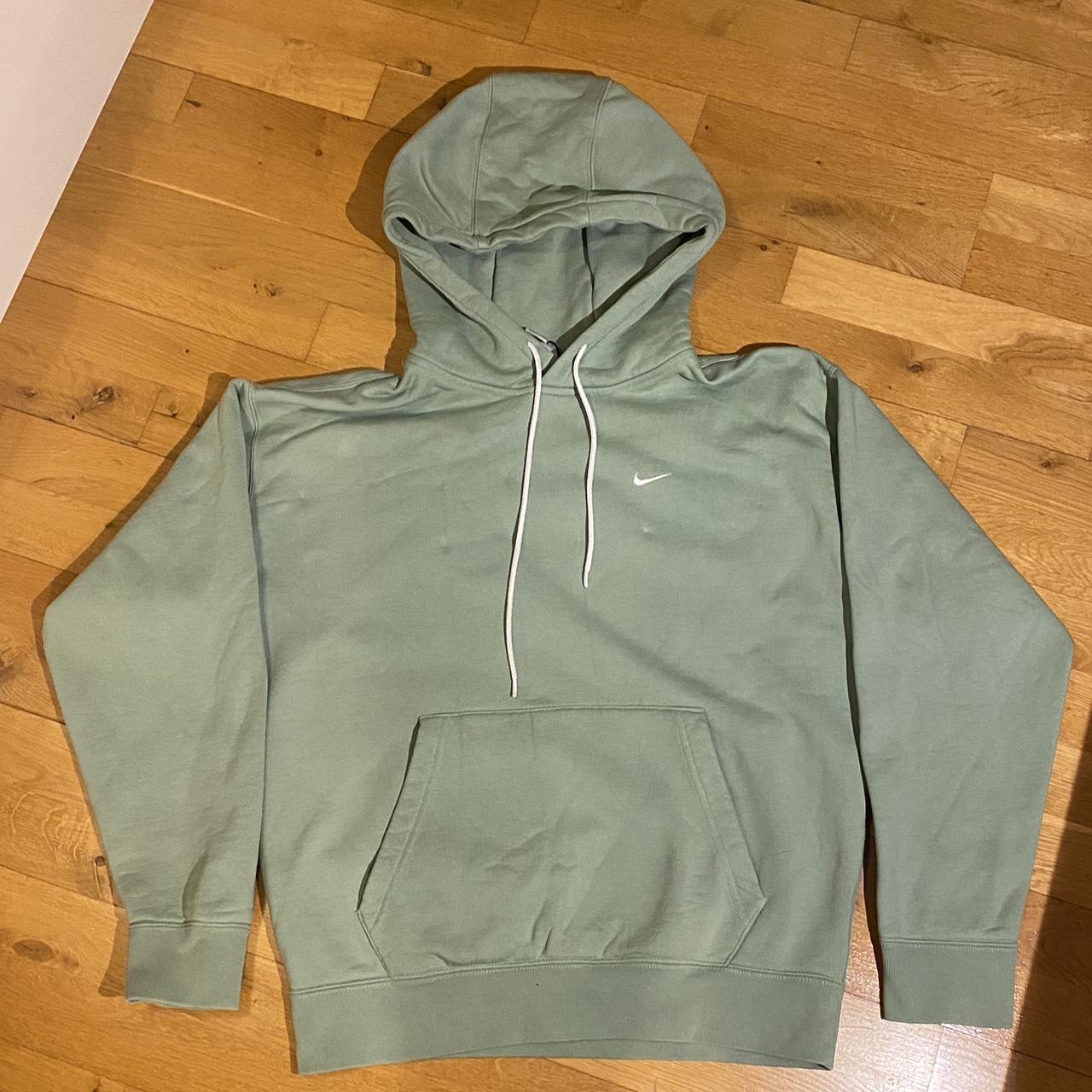 sage green nike sweatshirt