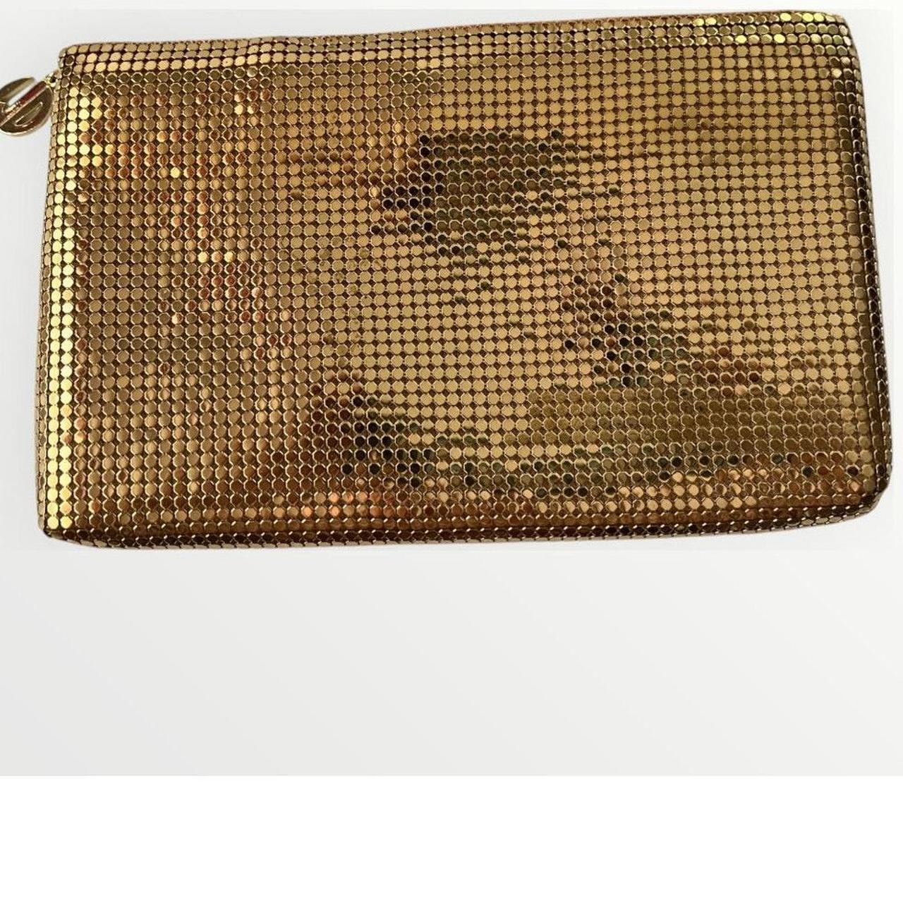 Whiting & Davis Women's Bag - Gold – Vintage Whit… - image 4