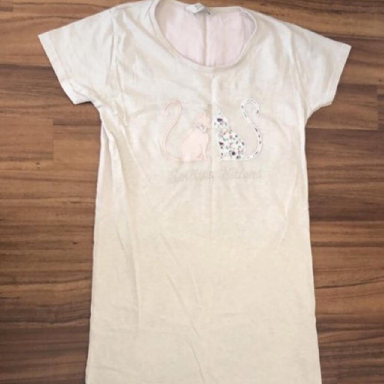 cute long night dress night gown primark love to... Depop