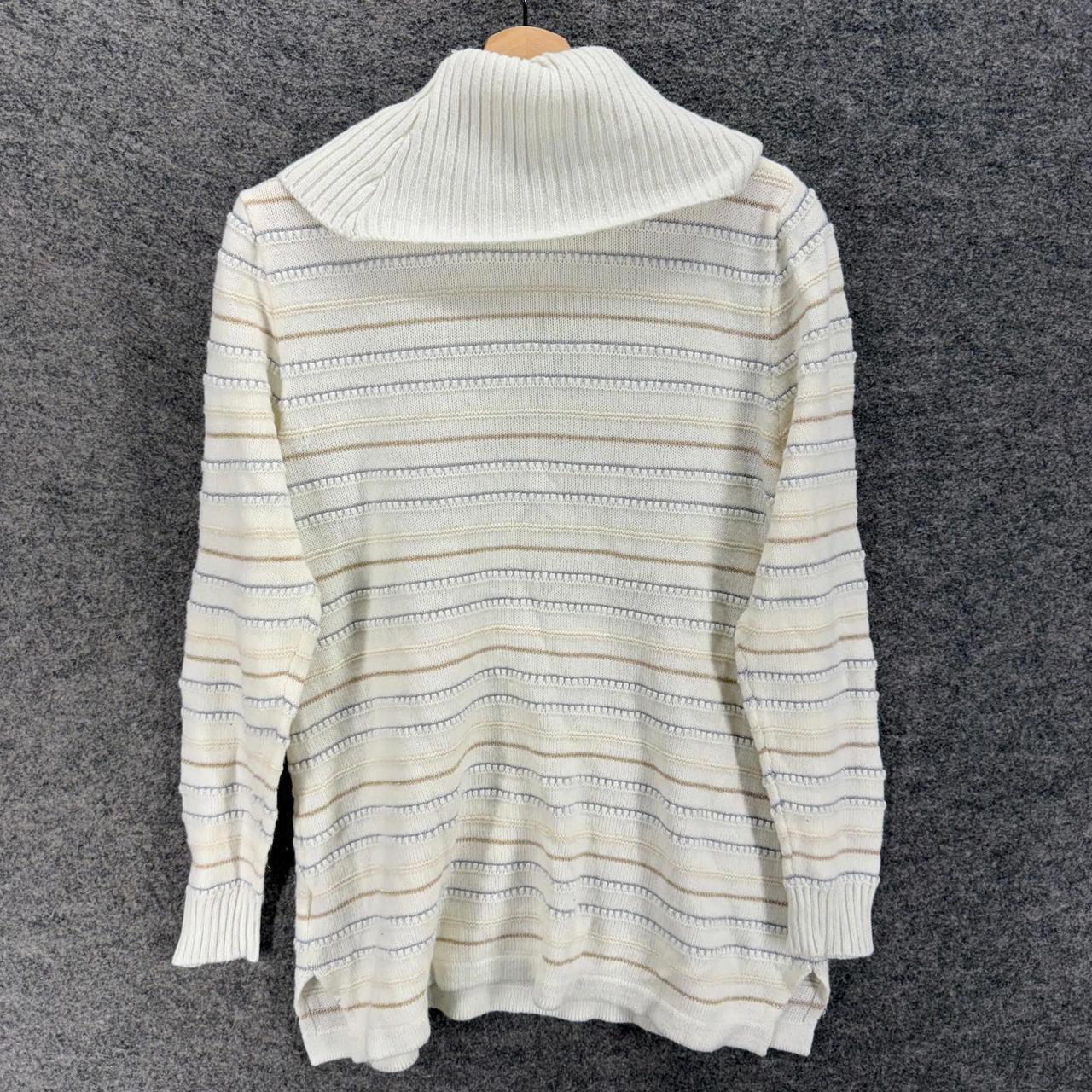 Basic Editions Women's Sweater - White - L – Basi… - image 2