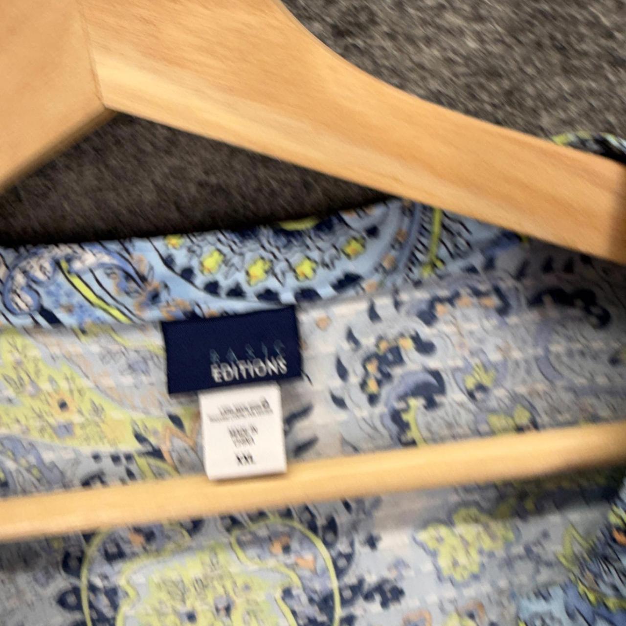 Basic Editions Women's Top - Blue - XXL – Basic E… - image 3