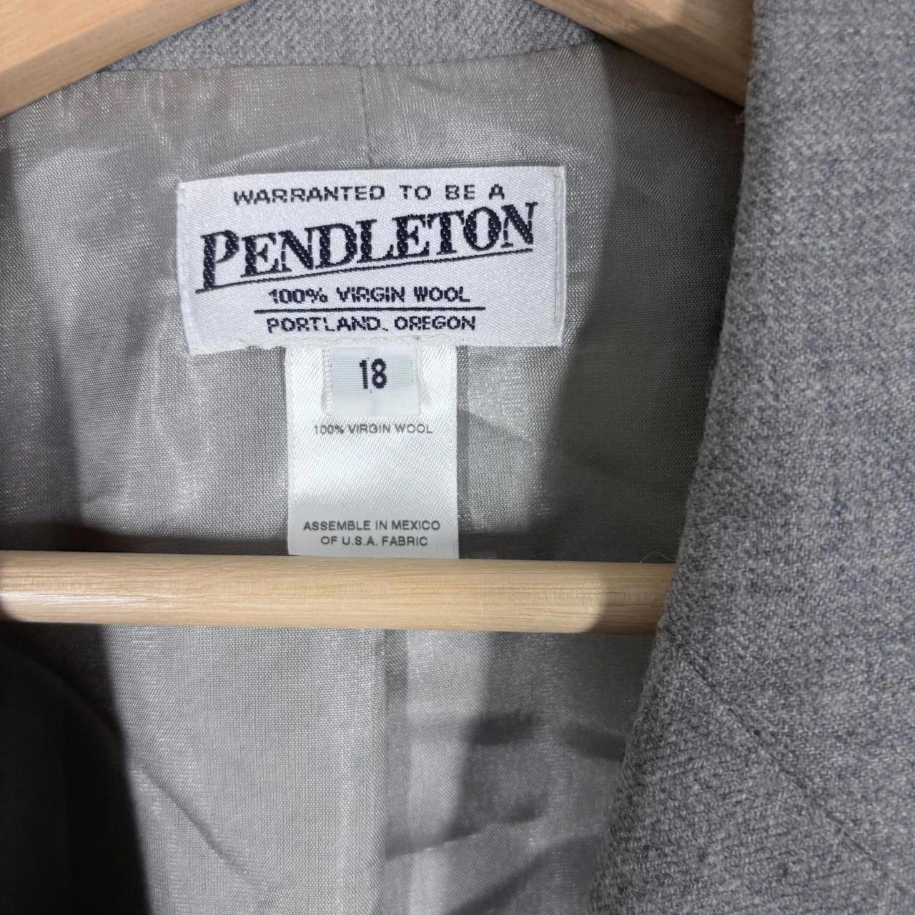 Pendleton Women's Suit - Grey - 18 – Pendleton Bl… - image 5
