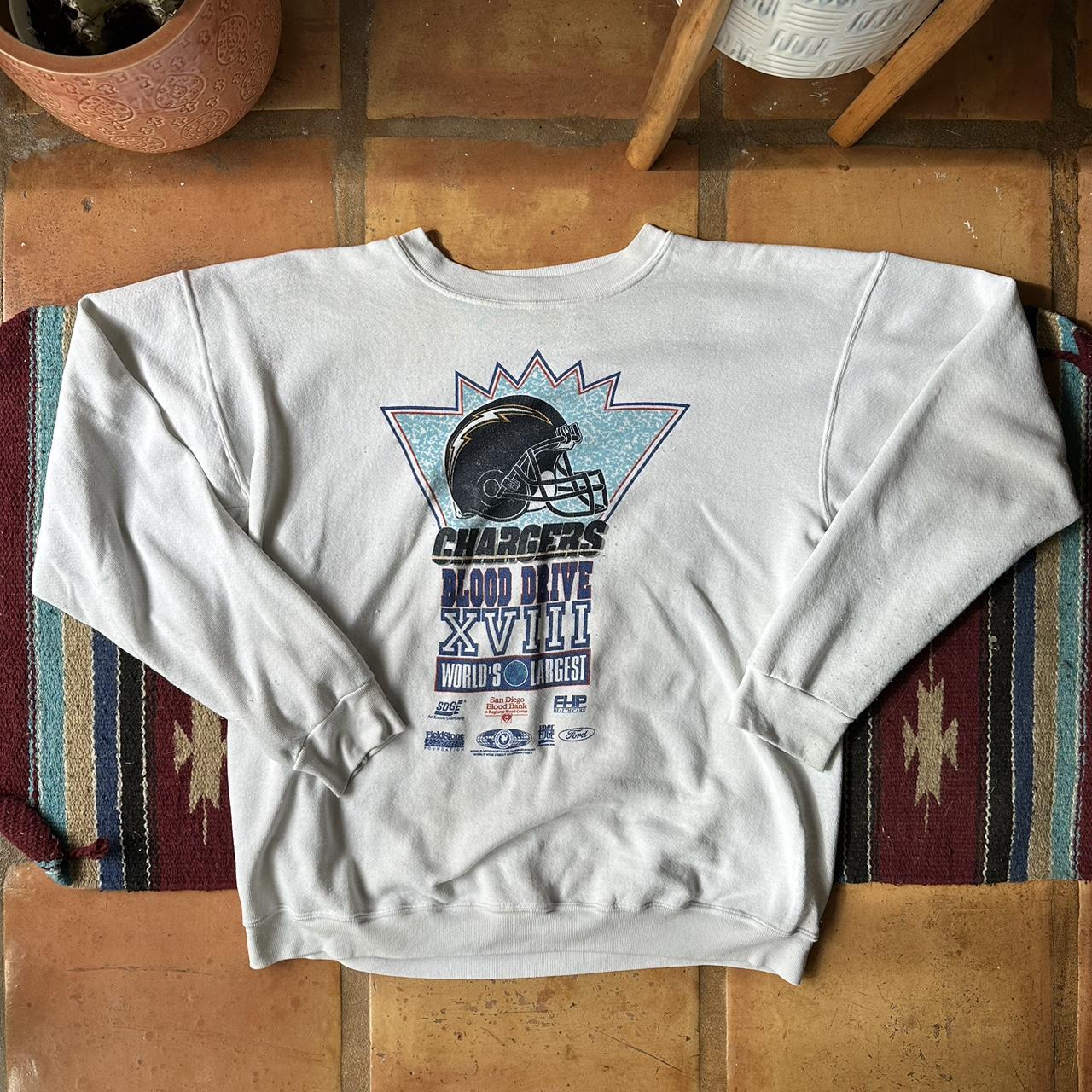 la chargers crewneck