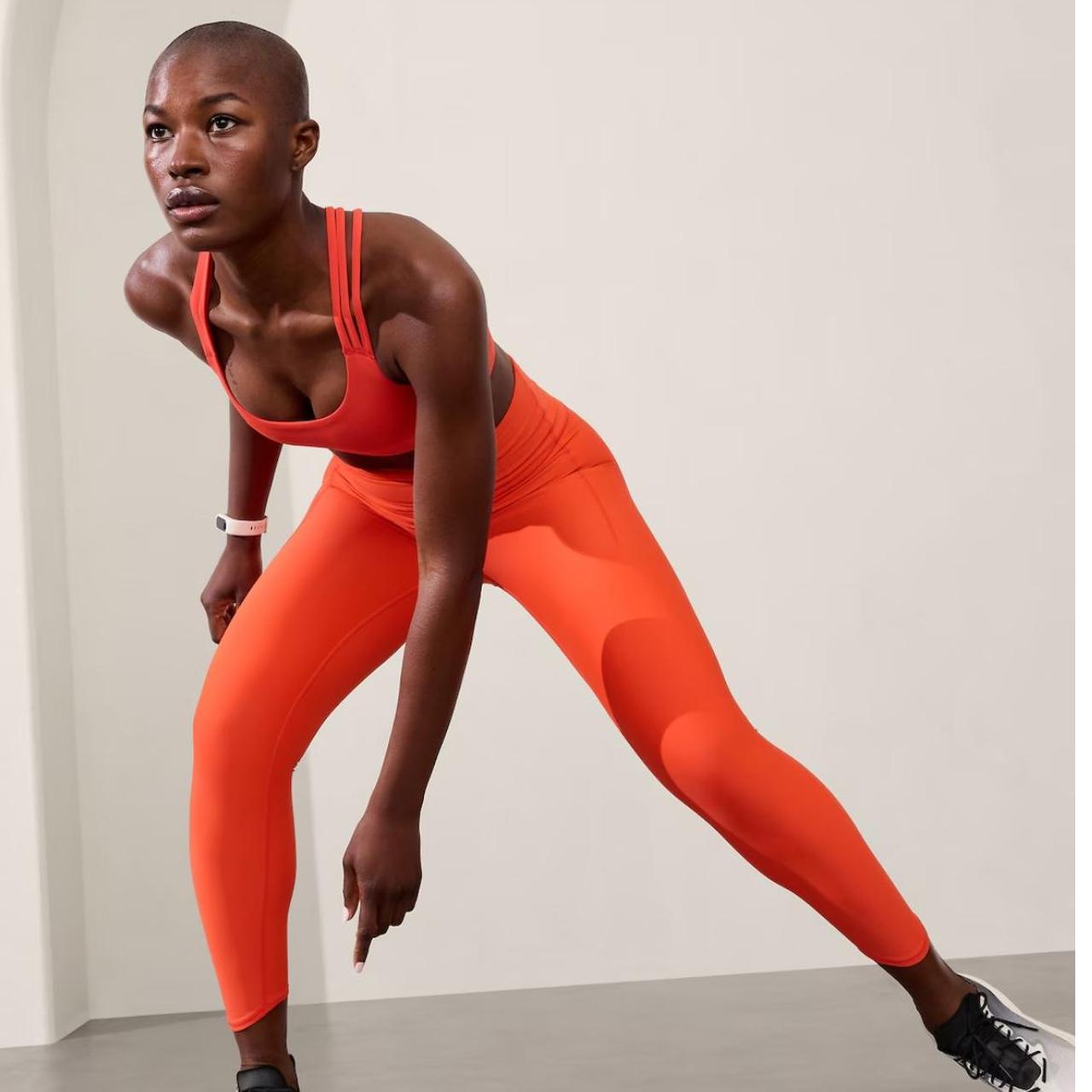 Athleta red leggings best sale