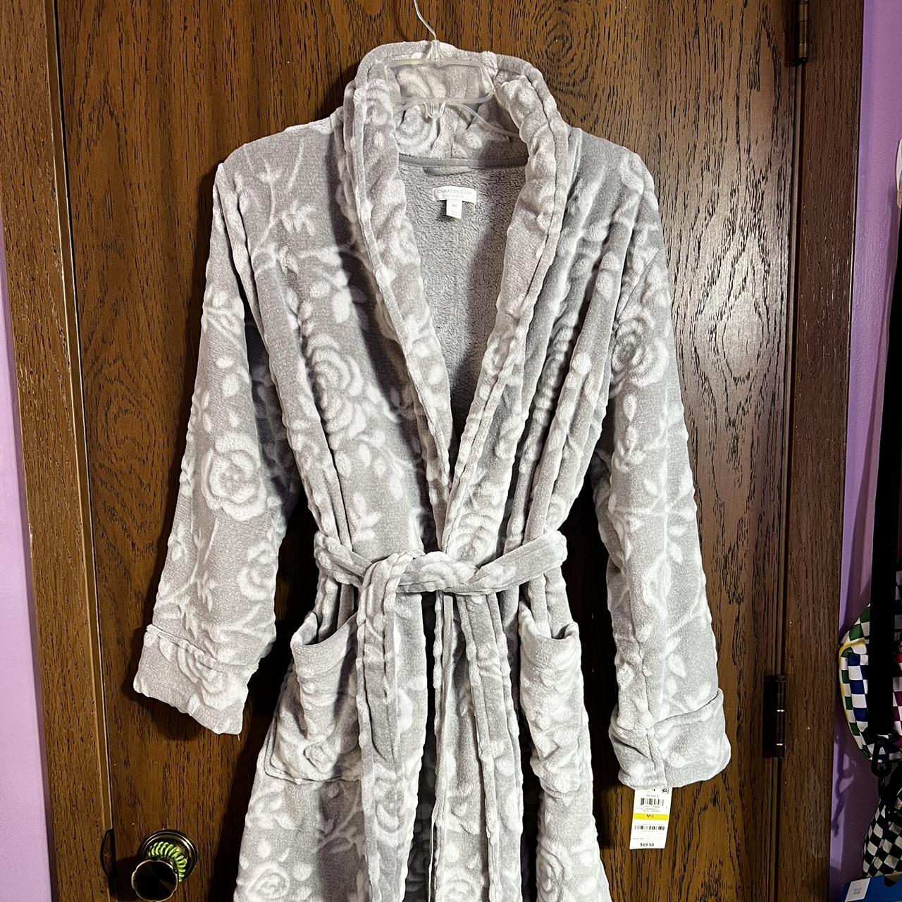 Charter Club Robe #robe #flowers #soft - Depop