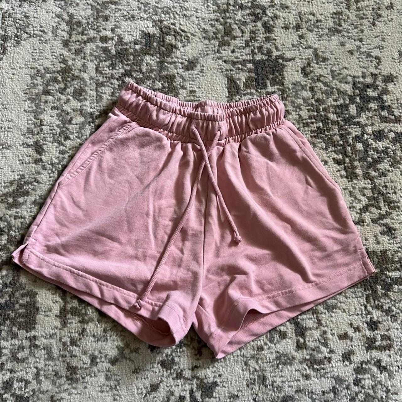 Pink comfy shorts online