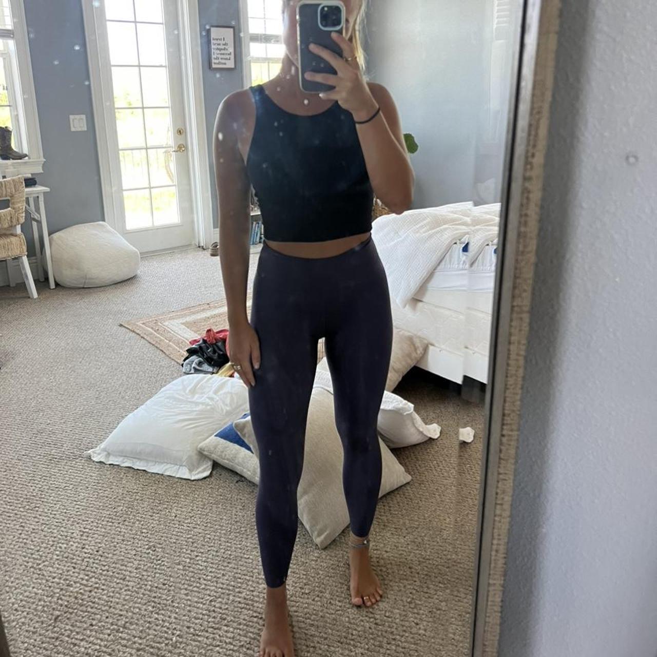 womens purple nike leggings