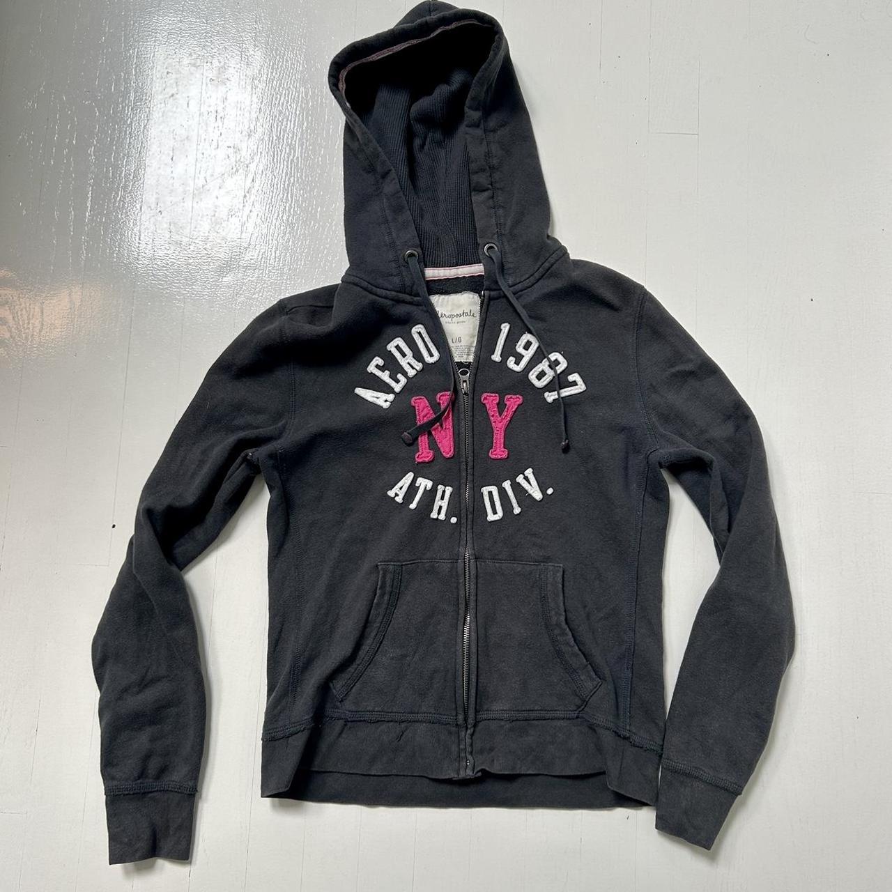 2000s Aeropostale NY zip up 🗽 Very comfortable and... - Depop