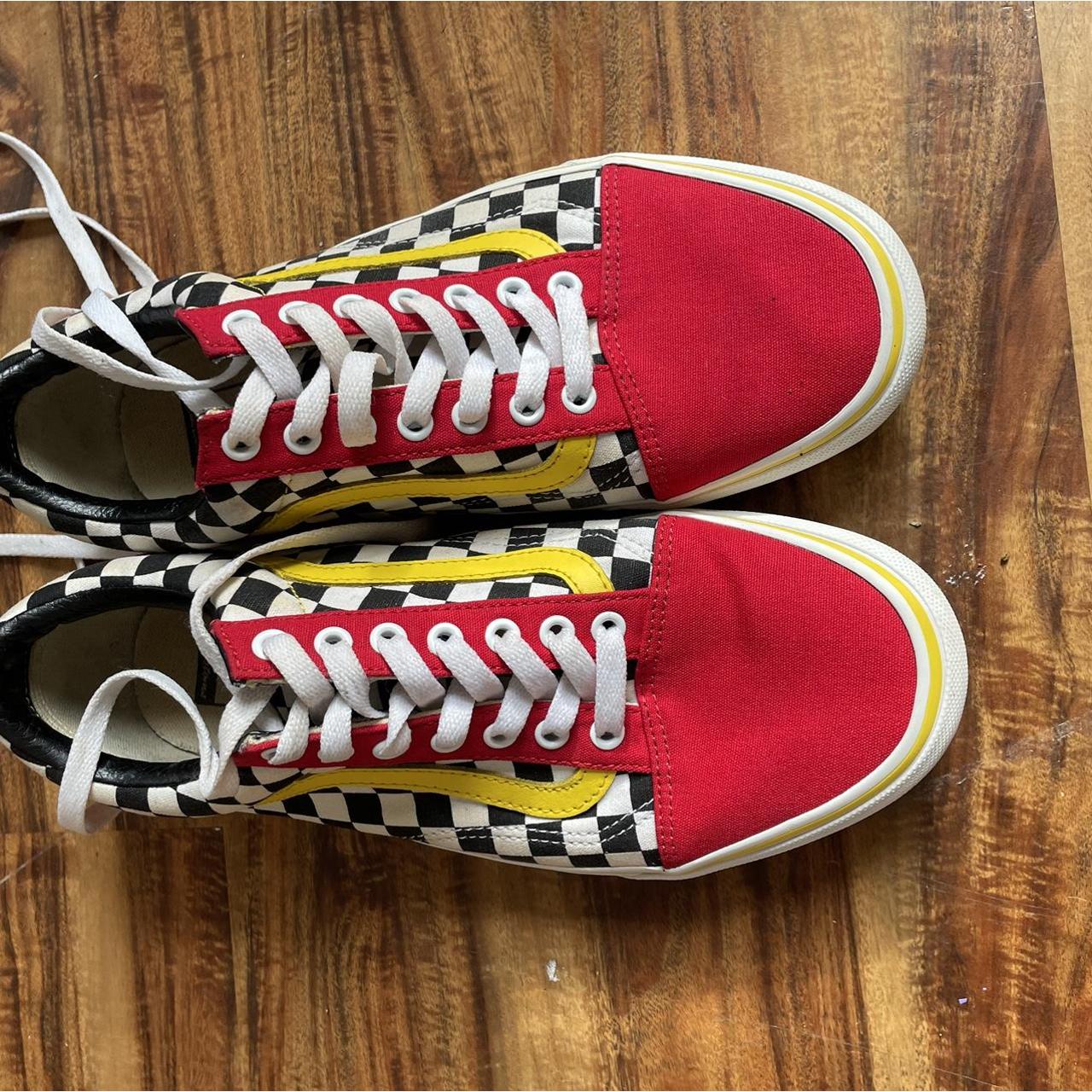 mens flame vans