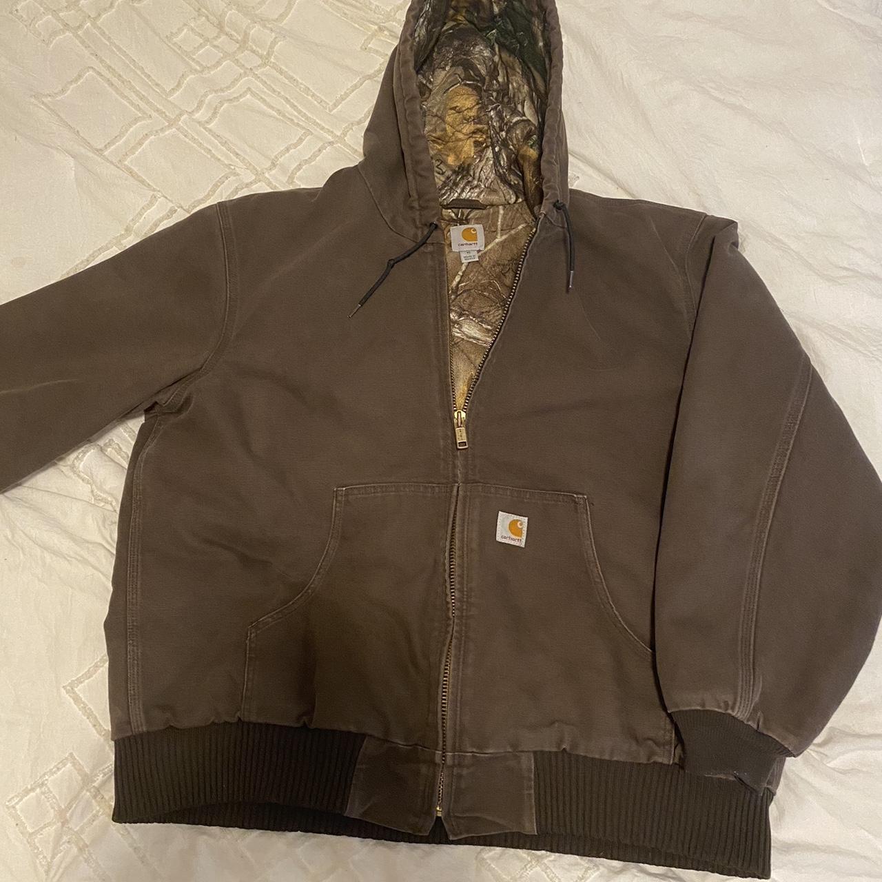 CARHART X REAL TREE JACKET CAMO INTERIOR #carhartt... - Depop