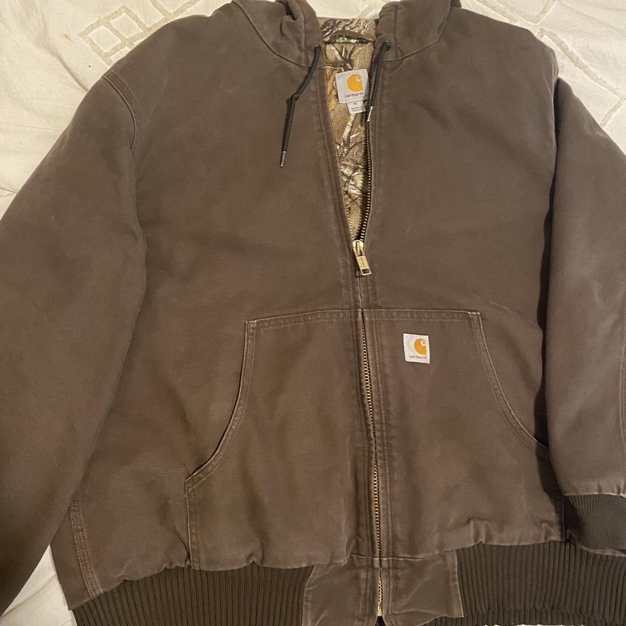 CARHART X REAL TREE JACKET CAMO INTERIOR #carhartt... - Depop