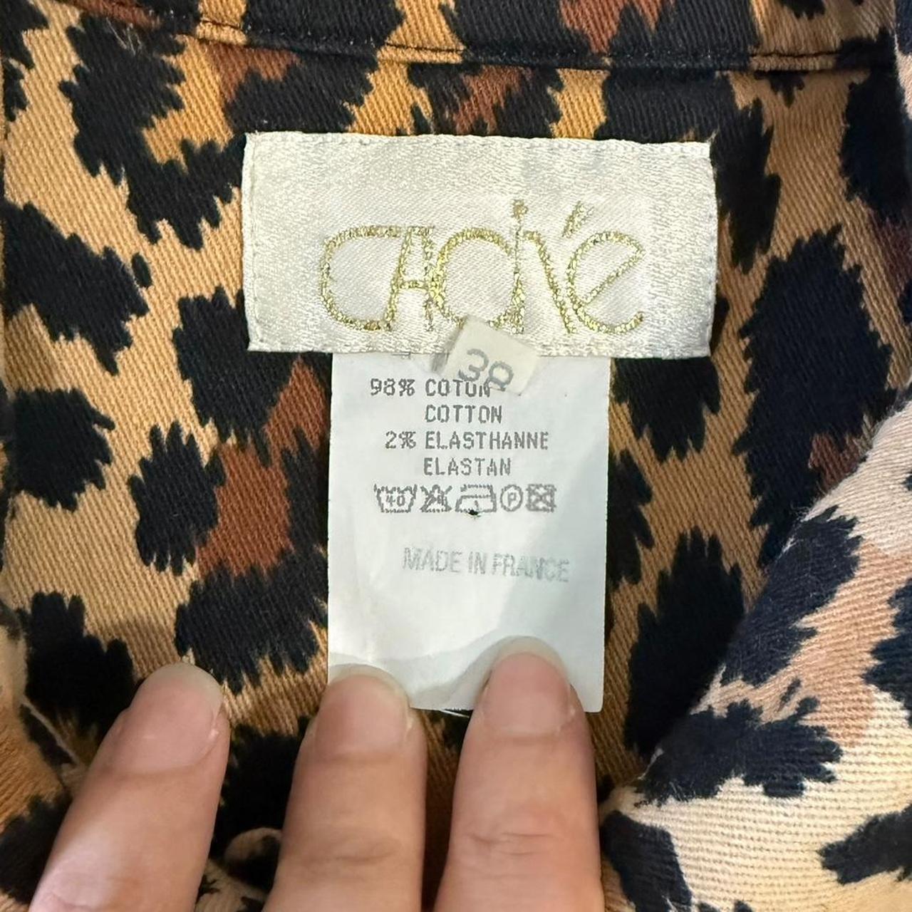 Cache Women's Jacket - Brown/Multi - XS – Leopard… - image 2