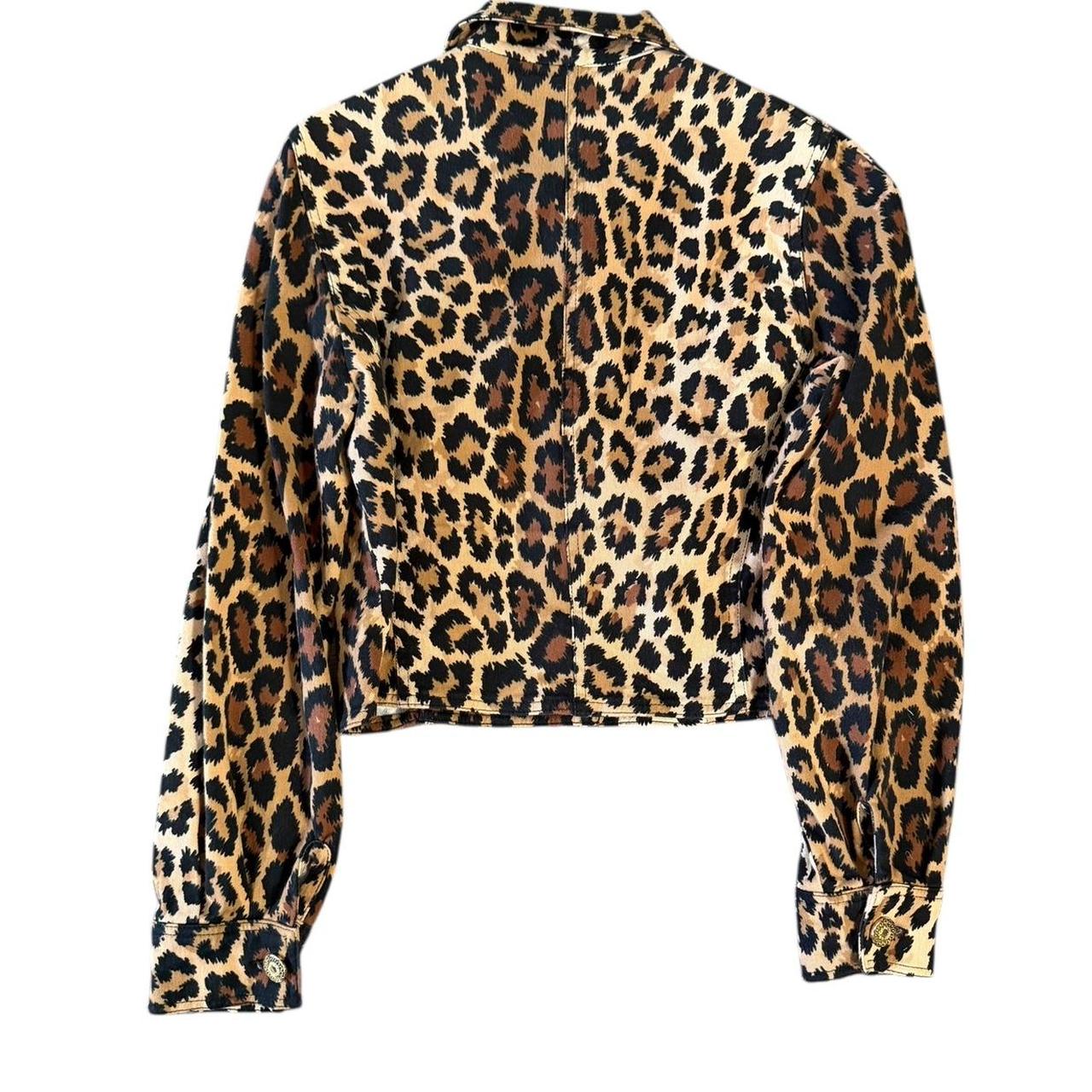 Cache Women's Jacket - Brown/Multi - XS – Leopard… - image 4