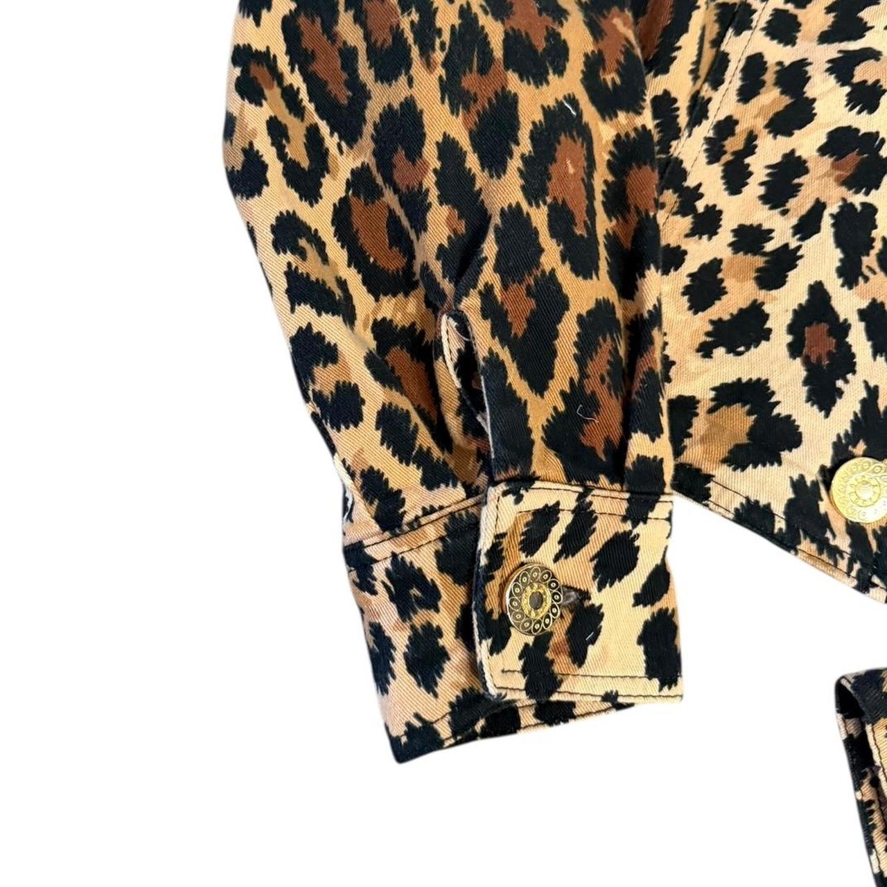 Cache Women's Jacket - Brown/Multi - XS – Leopard… - image 6