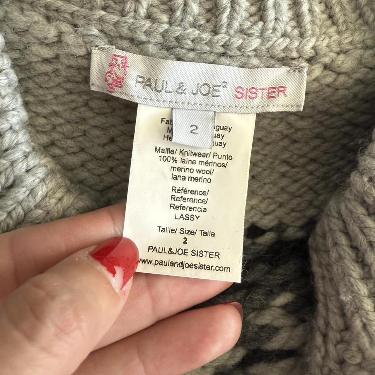 Paul & Joe Women's Sweater - Grey/Multi - 2 – Gre… - image 8