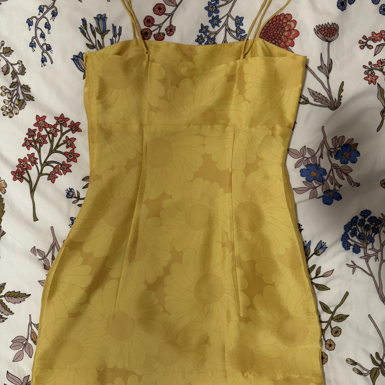 Réalization par Christy dress in a sunflower yellow... - Depop