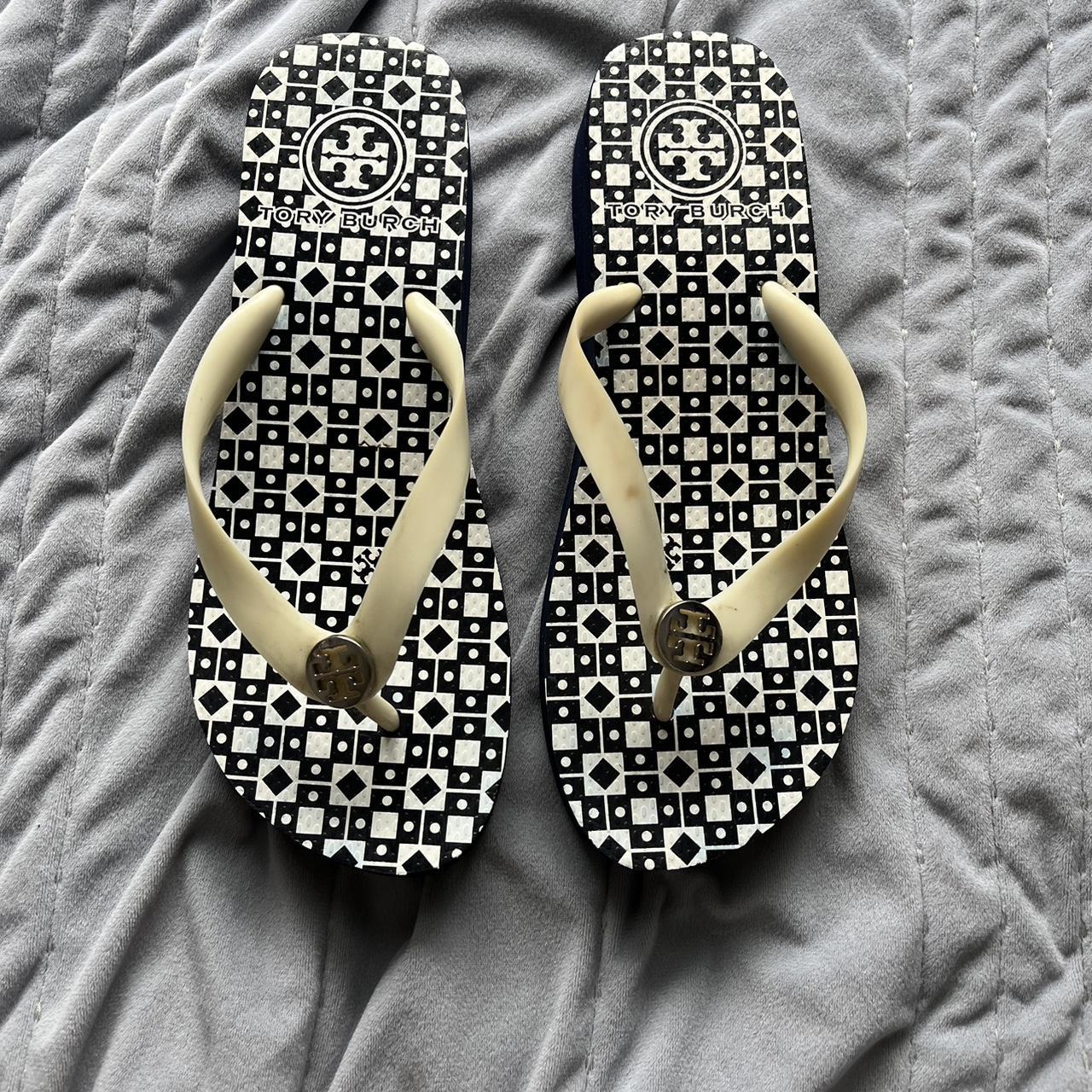 Tory Burch Platform Sandal Small stain on Depop